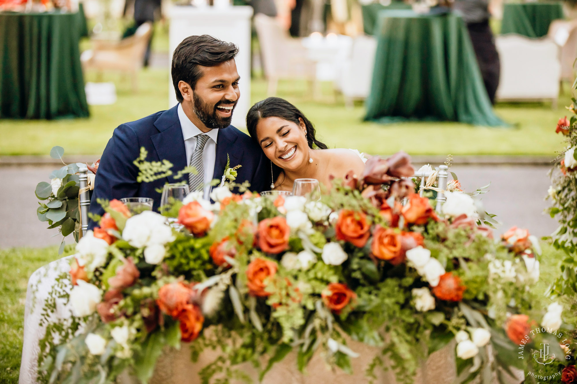 Bloedel Reserve Bainbridge Island wedding by Seattle wedding photographer James Thomas Long Photography