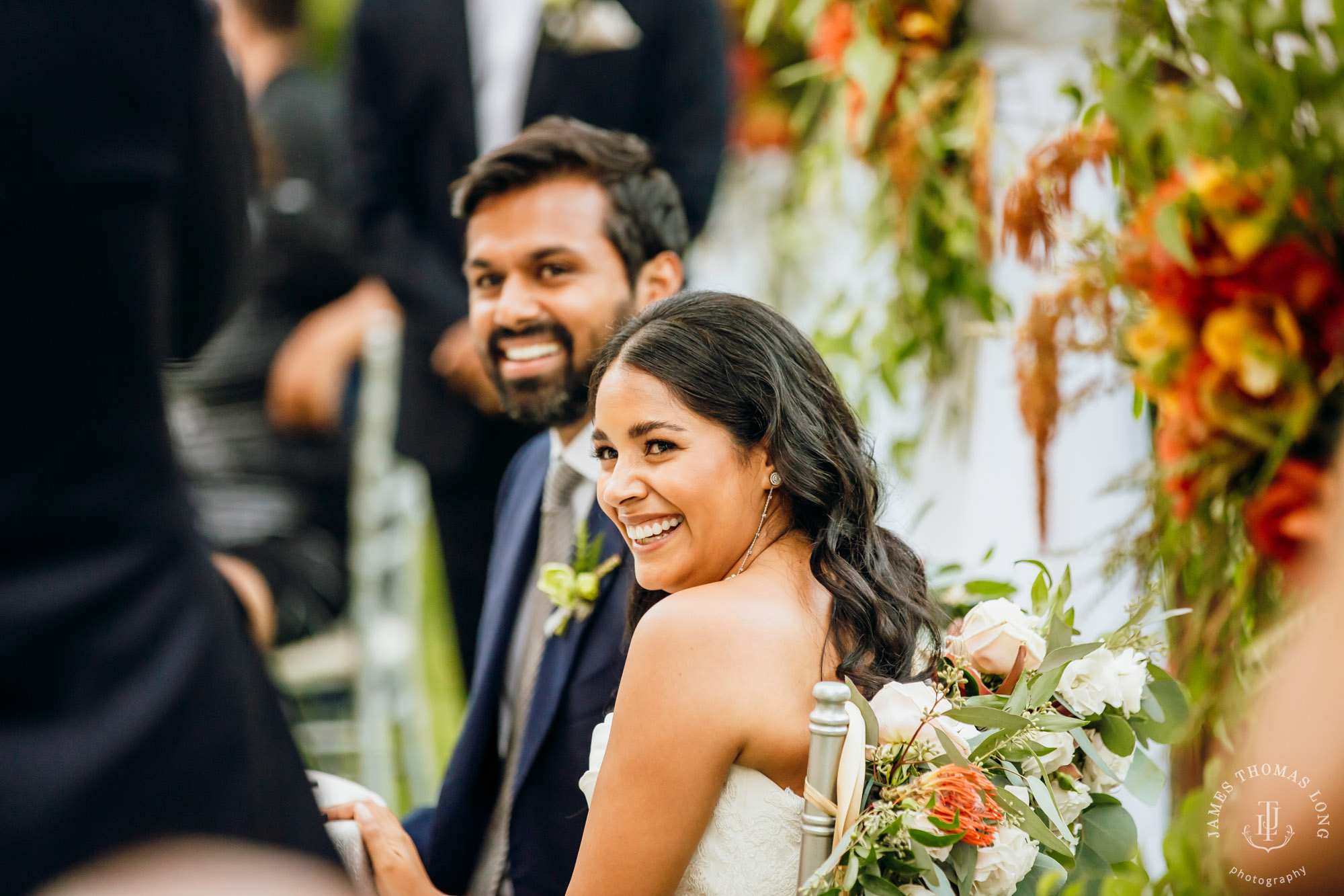 Bloedel Reserve Bainbridge Island wedding by Seattle wedding photographer James Thomas Long Photography