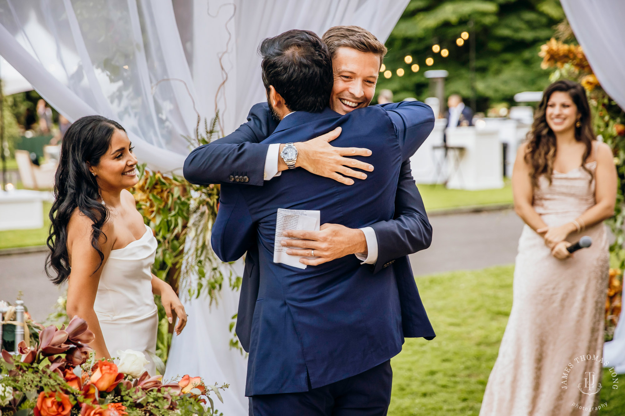 Bloedel Reserve Bainbridge Island wedding by Seattle wedding photographer James Thomas Long Photography