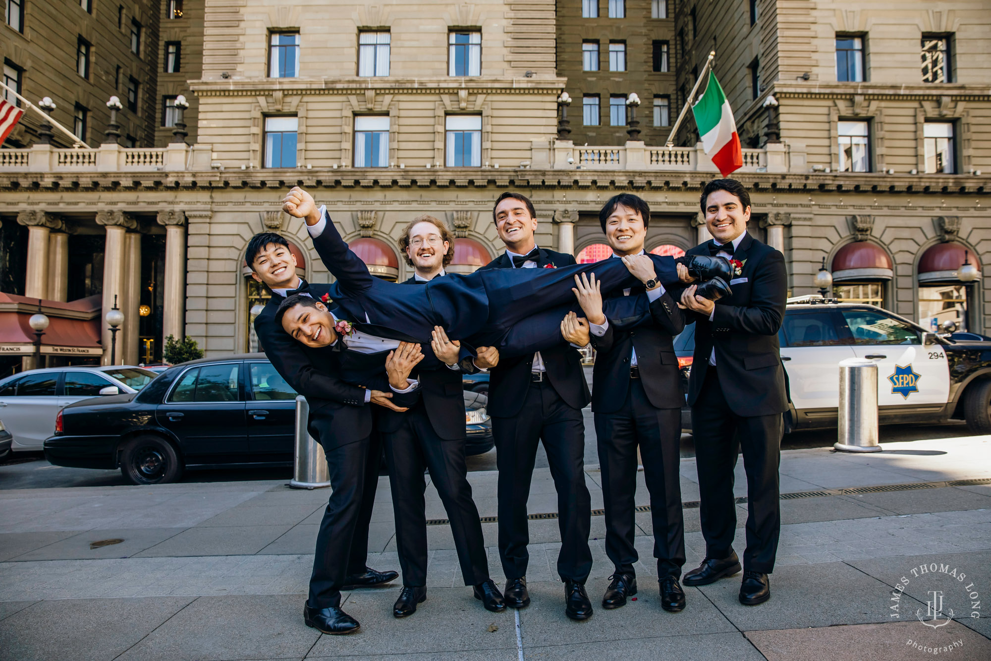 San Francisco destination wedding by Seattle wedding photographer James Thomas Long Photography