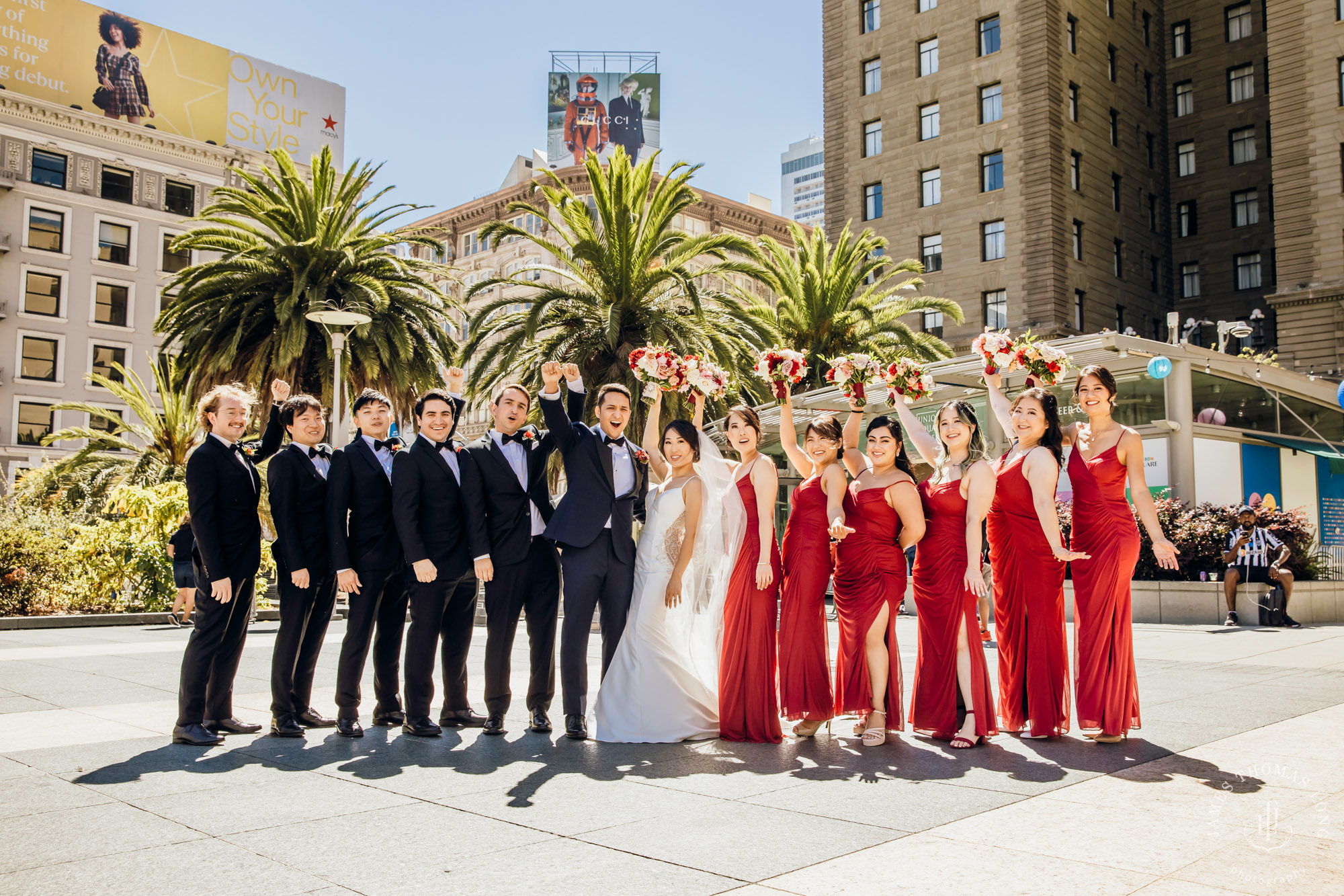 San Francisco destination wedding by Seattle wedding photographer James Thomas Long Photography