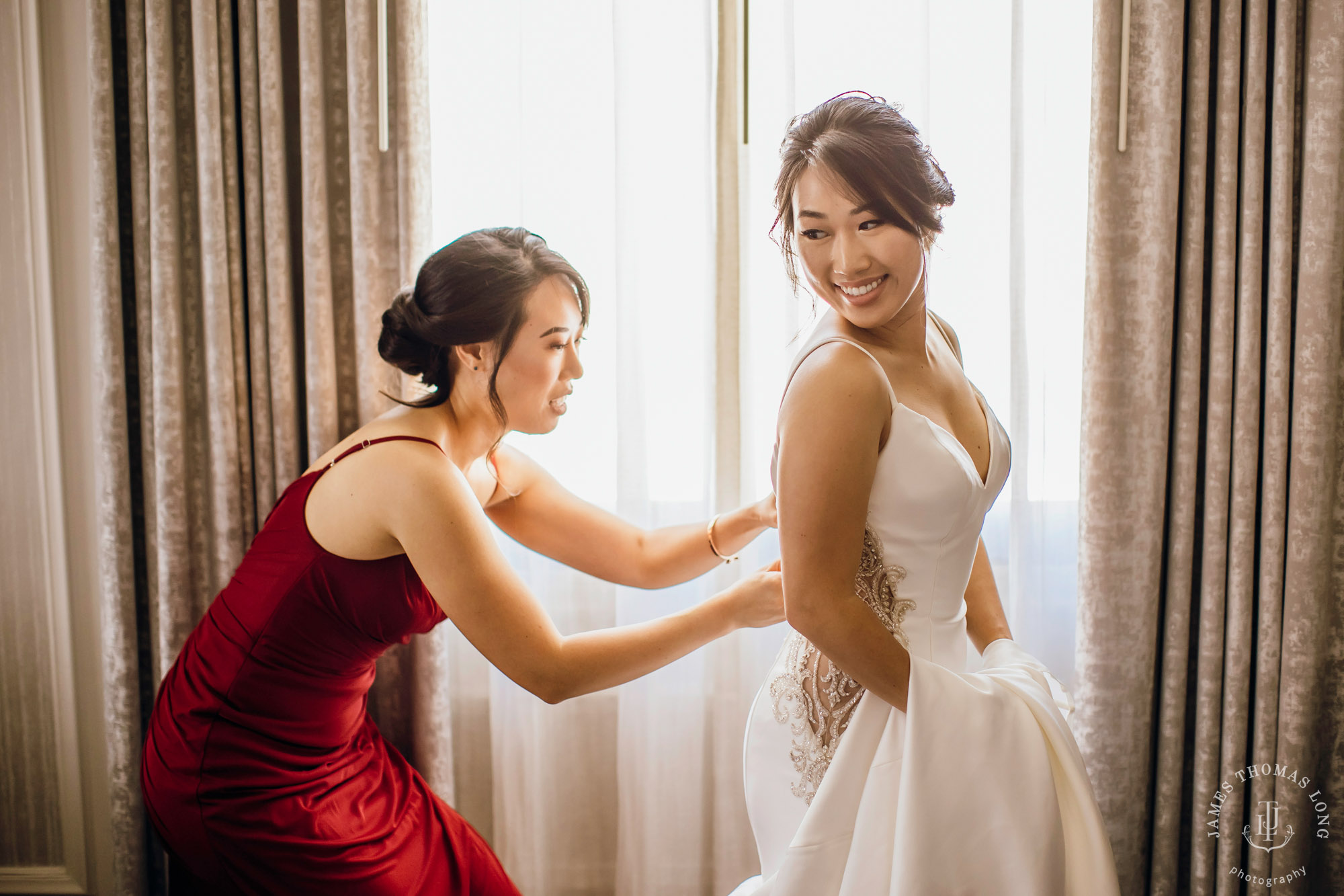 San Francisco destination wedding by Seattle wedding photographer James Thomas Long Photography