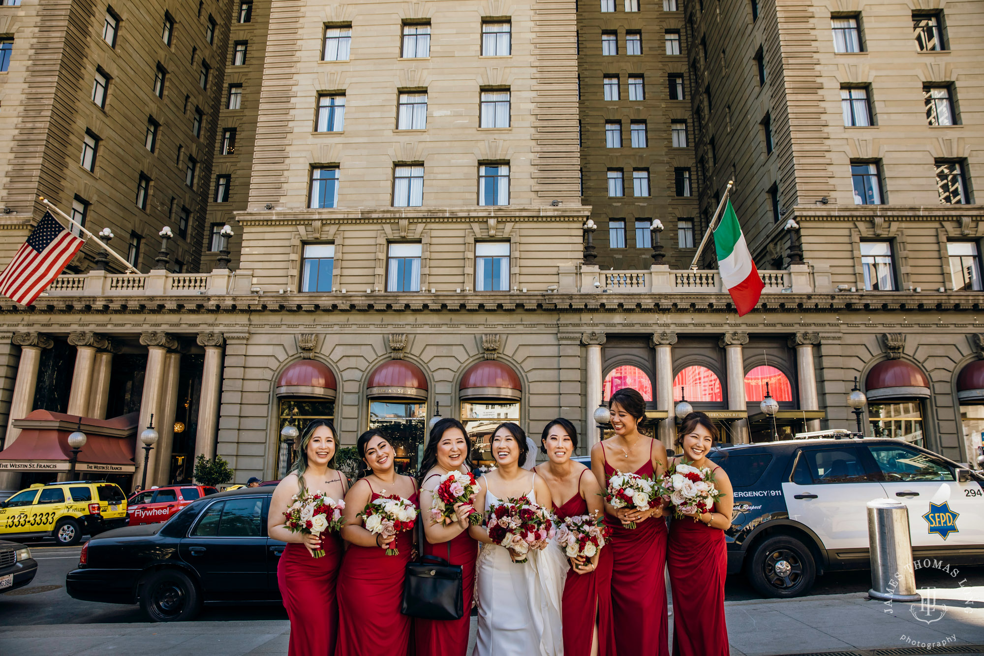 San Francisco destination wedding by Seattle wedding photographer James Thomas Long Photography