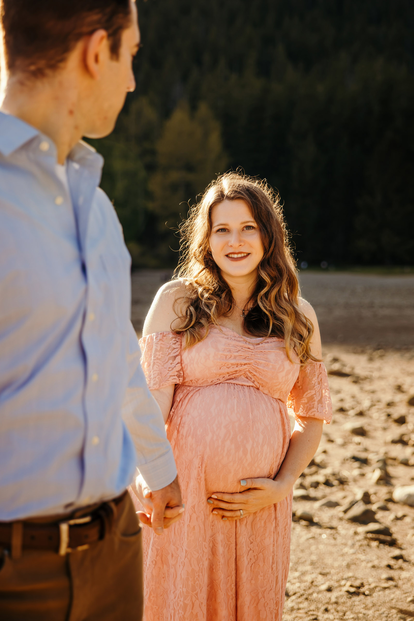 Snoqualmie North Bend maternity session by Snoqualmie maternity photographer James Thomas Long Photography