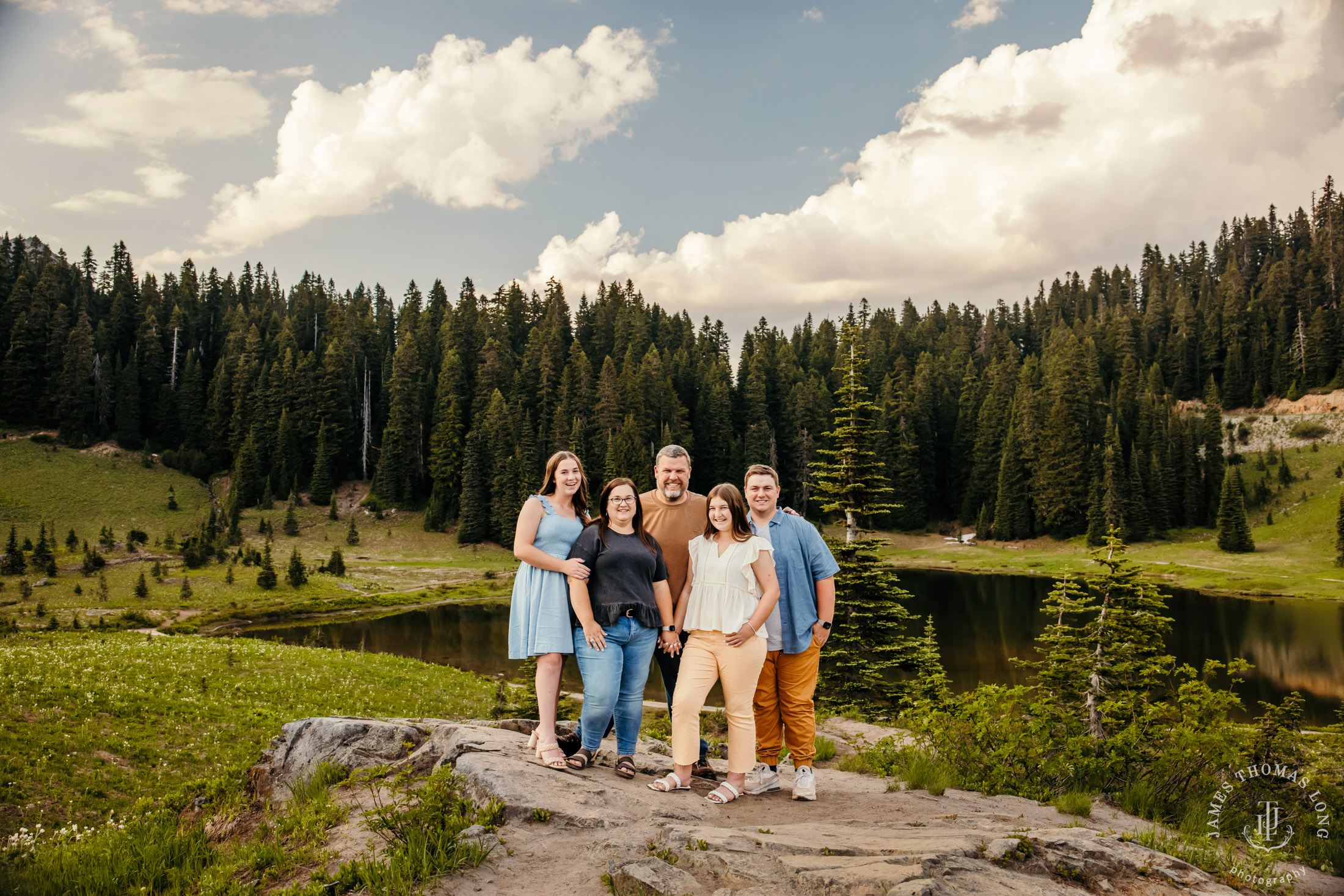 Mount Rainier family photography session by Seattle family photographer James Thomas Long Photography