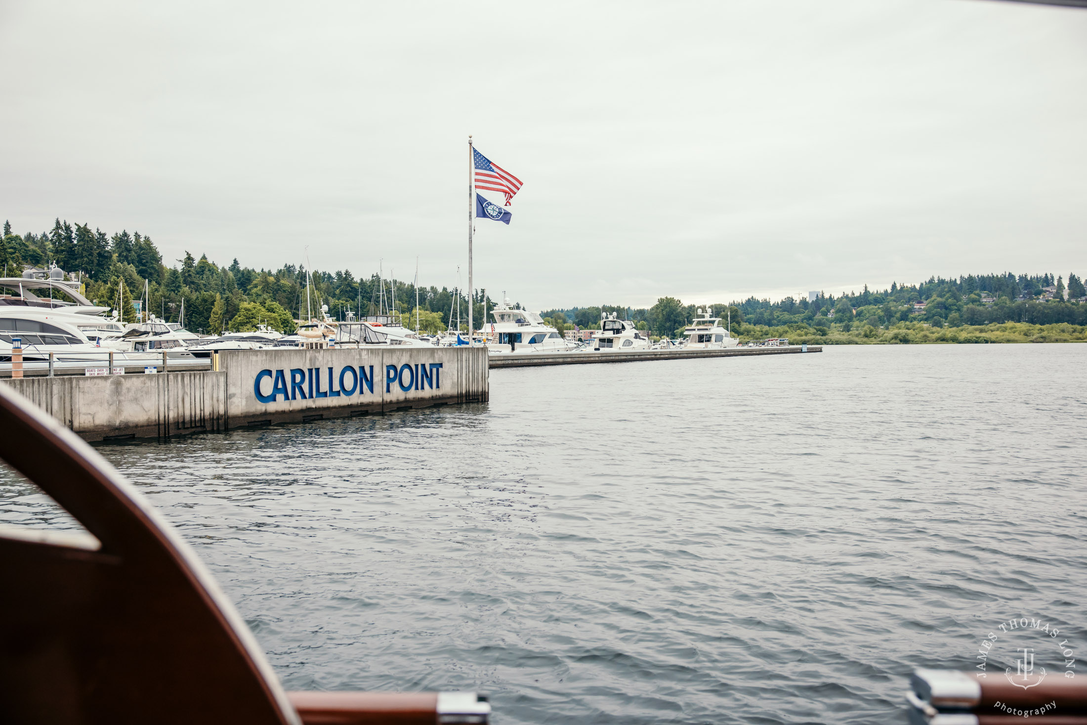 Woodmark Hotel and Spa wedding by Seattle wedding photographer James Thomas Long Photography