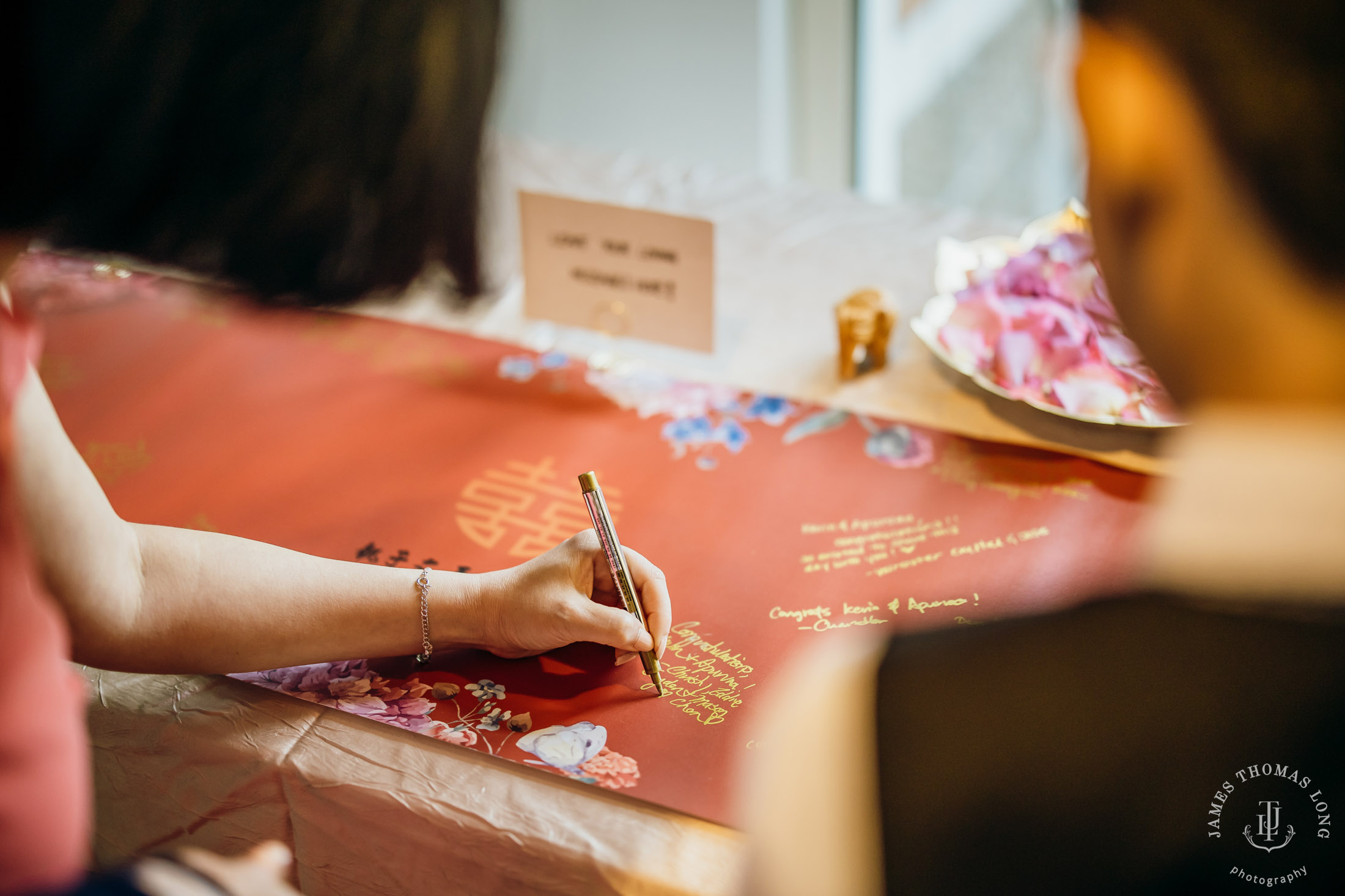 Woodmark Hotel and Spa wedding by Seattle wedding photographer James Thomas Long Photography