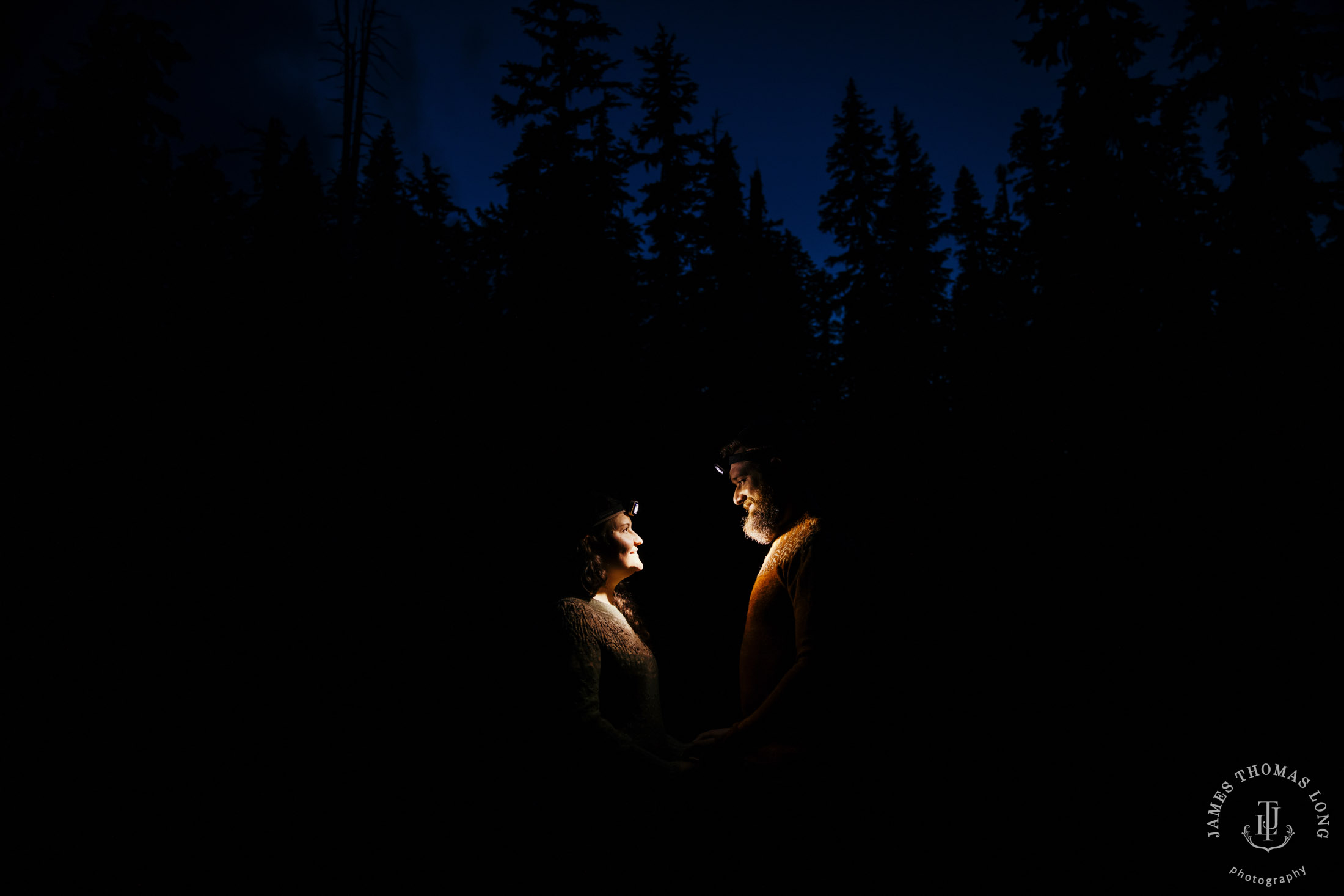 Snoqualmie Pass adventure engagement by Snoqualmie adventure elopement photographer James Thomas Long Photography