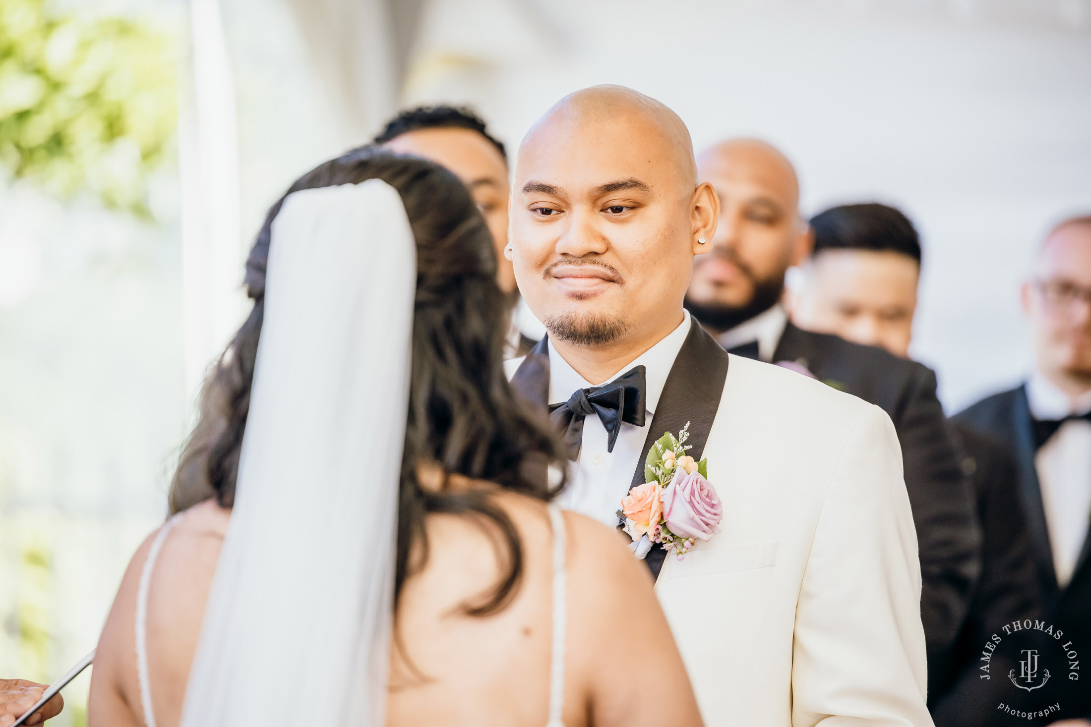 The Club at Newcastle wedding by Seattle wedding photographer James Thomas Long Photography