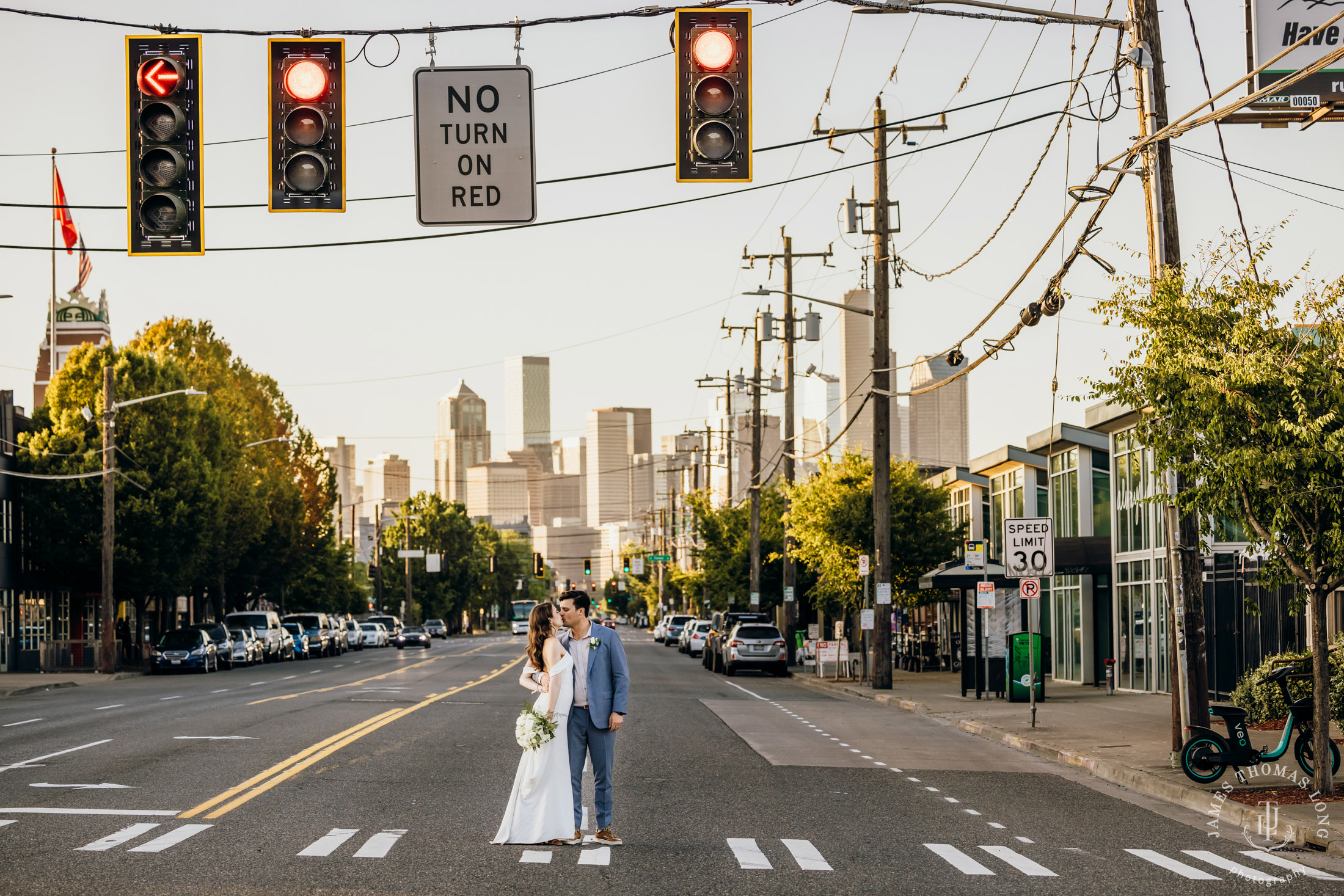 SODO Park Seattle wedding by Seattle wedding photographer James Thomas Long Photography