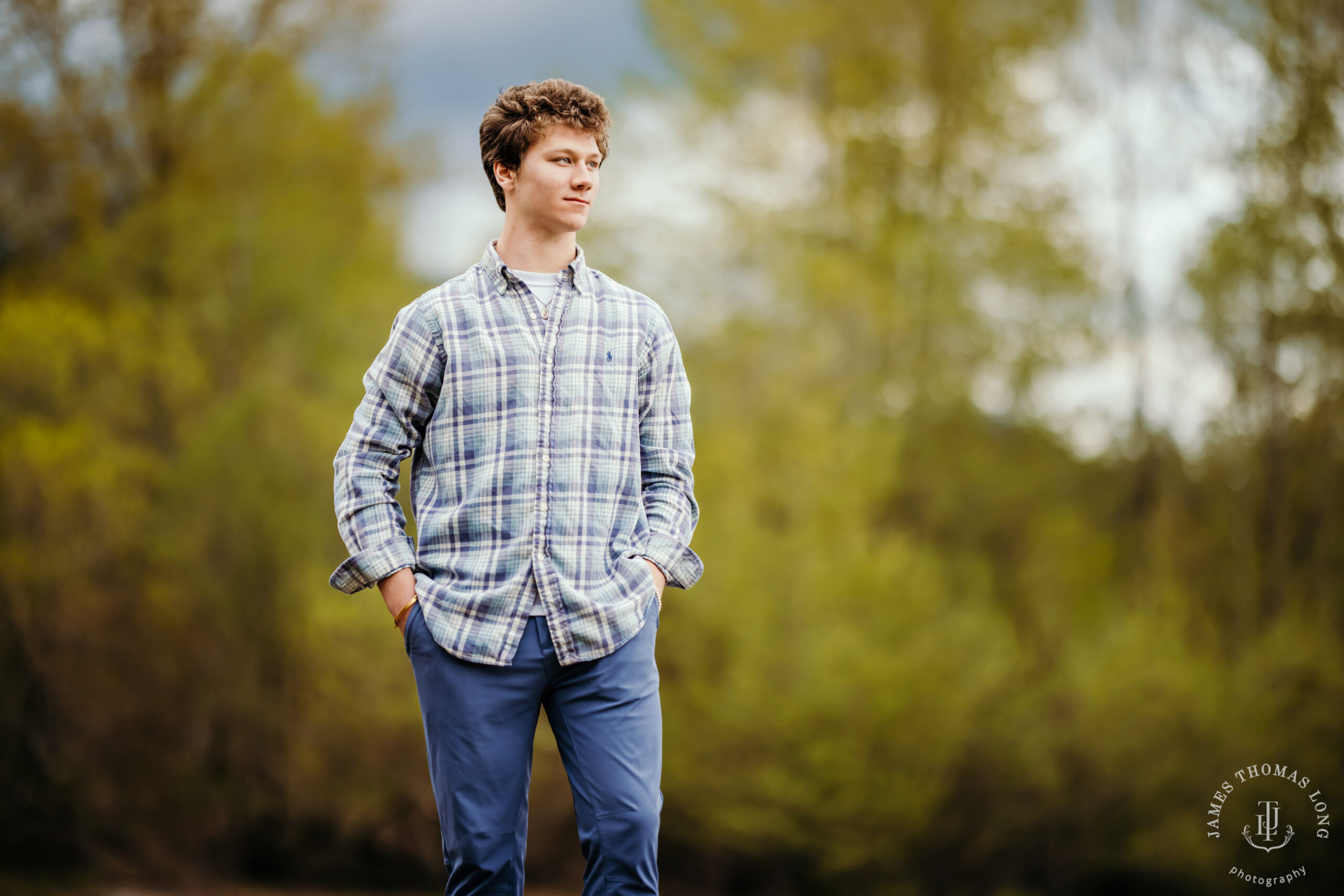 North Bend senior portrait session by Seattle senior portrait photographer James Thomas Long Photography