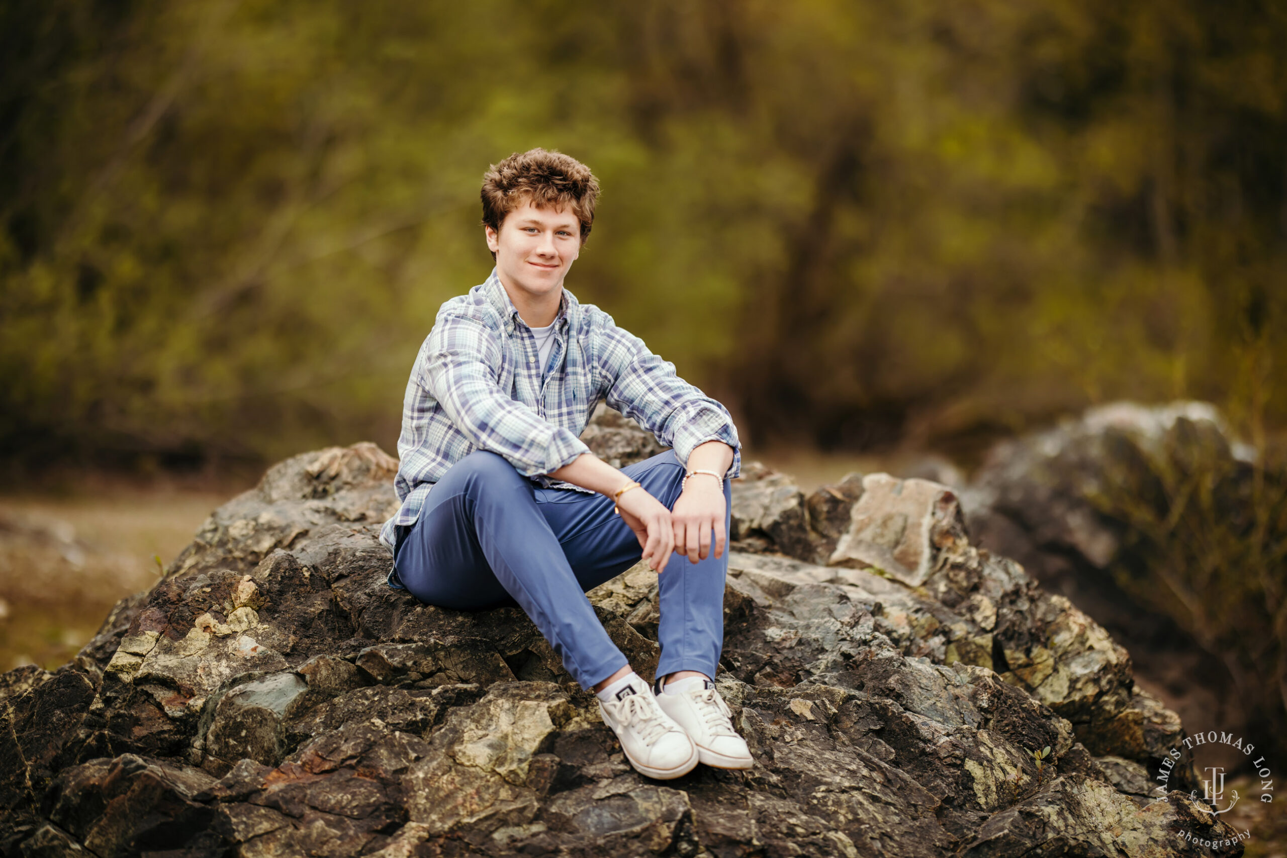 North Bend senior portrait session by Seattle senior portrait photographer James Thomas Long Photography