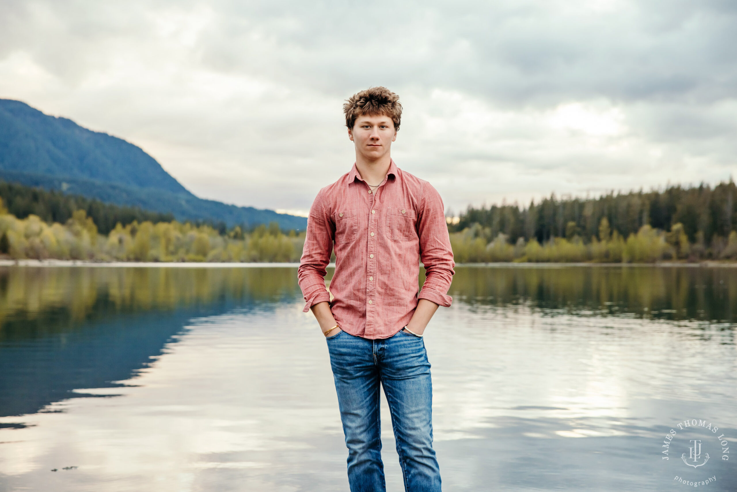 North Bend senior portrait session by Seattle senior portrait photographer James Thomas Long Photography