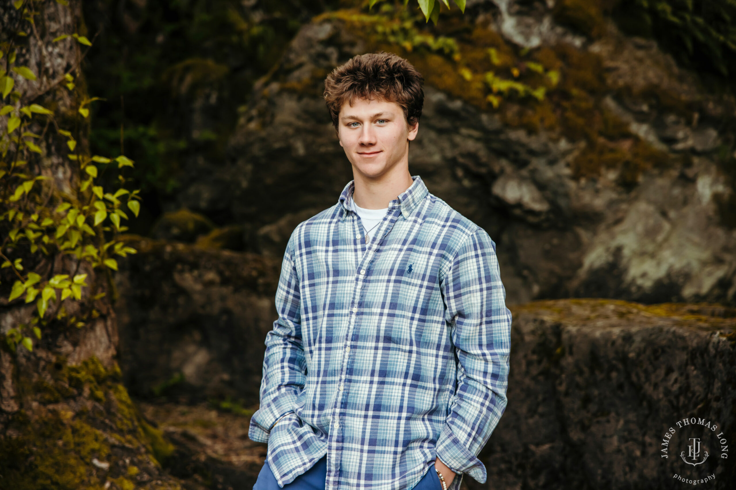 North Bend senior portrait session by Seattle senior portrait photographer James Thomas Long Photography