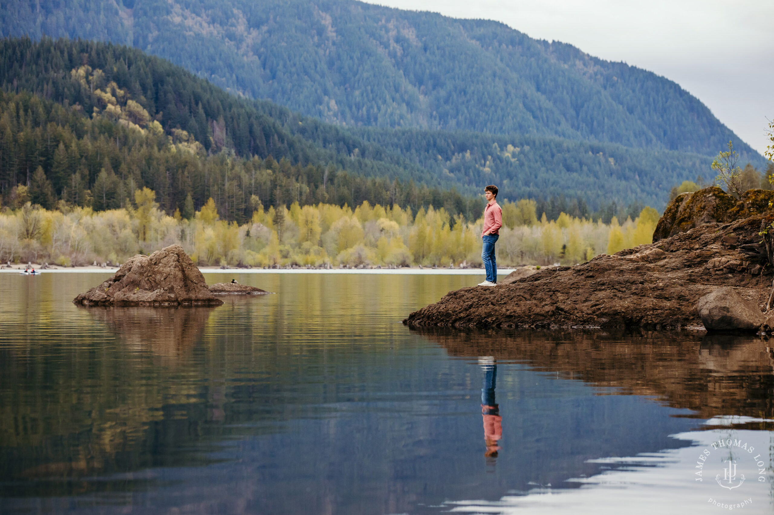 North Bend senior portrait session by Seattle senior portrait photographer James Thomas Long Photography