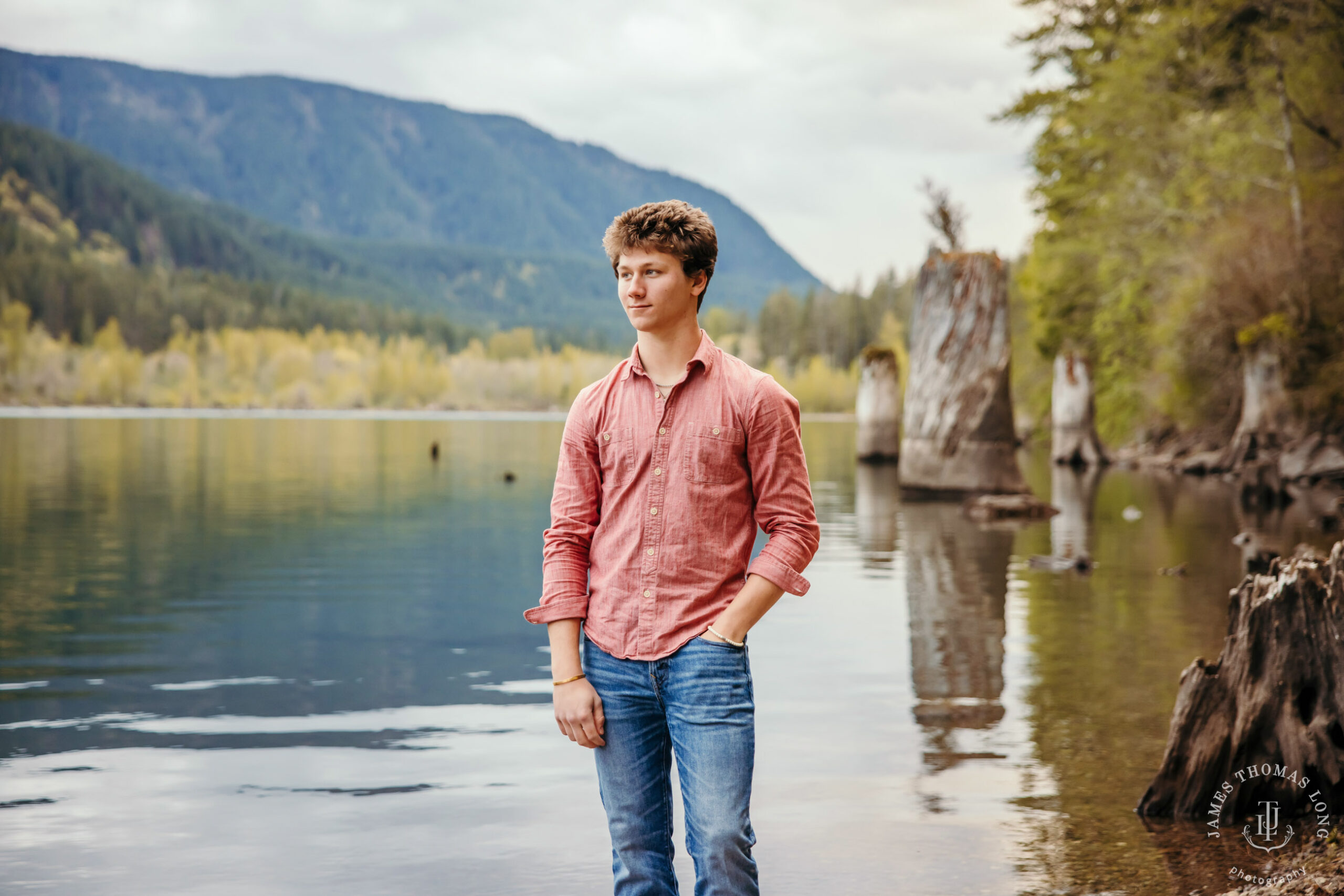 North Bend senior portrait session by Seattle senior portrait photographer James Thomas Long Photography