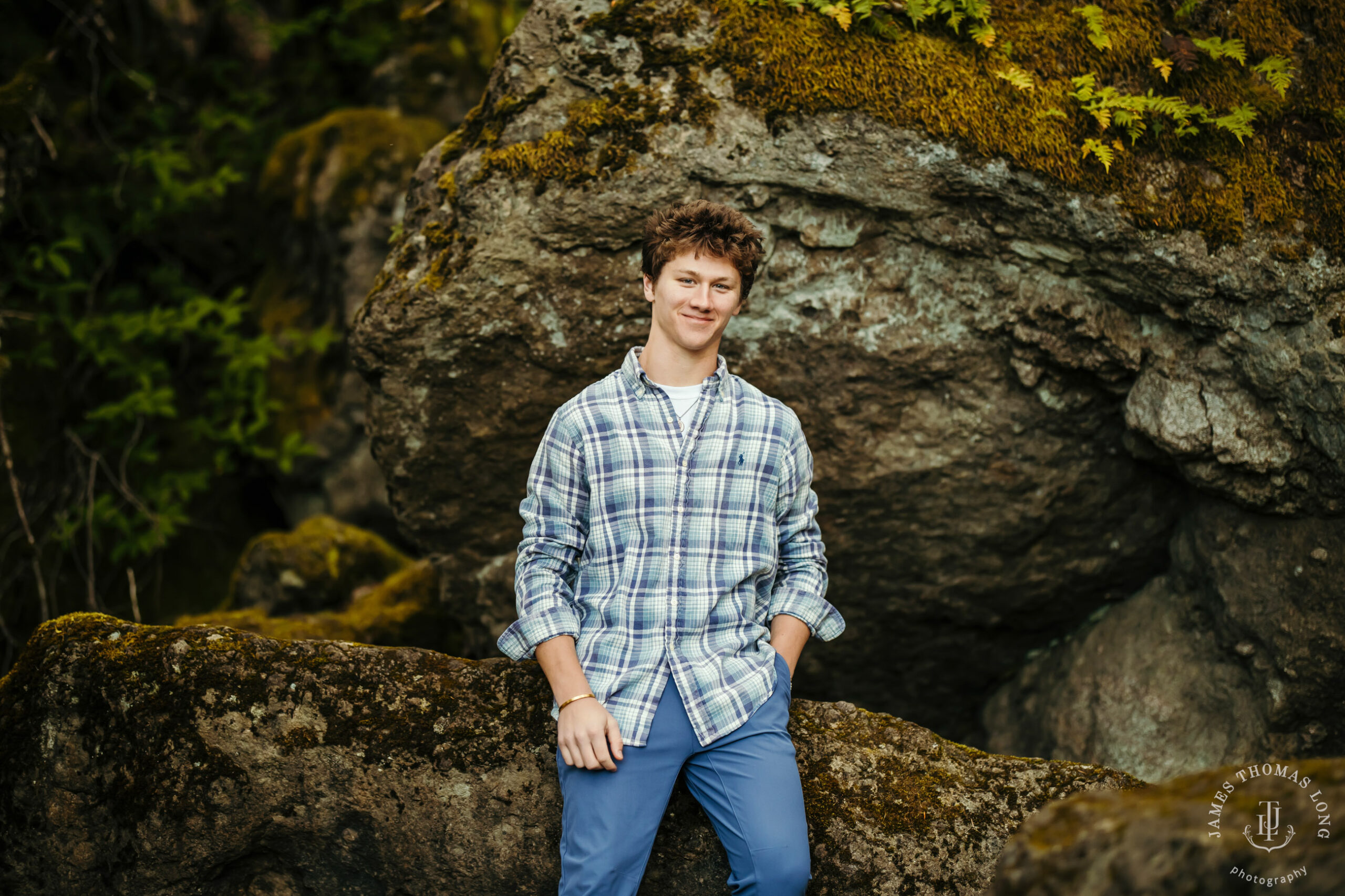 North Bend senior portrait session by Seattle senior portrait photographer James Thomas Long Photography