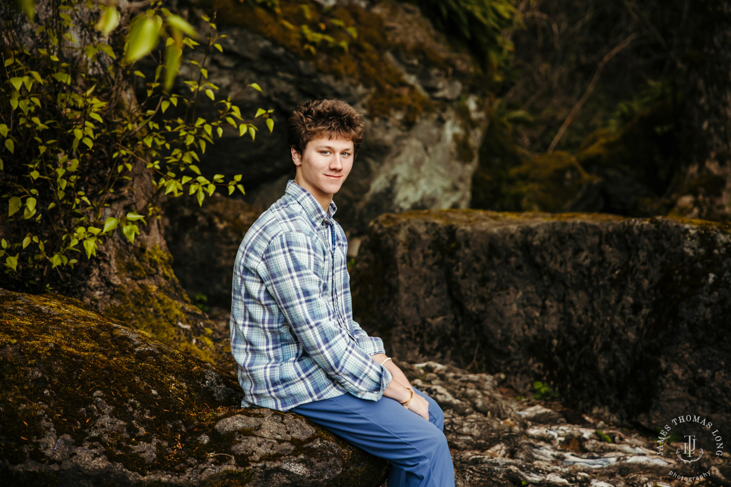 North Bend senior portrait session by Seattle senior portrait photographer James Thomas Long Photography