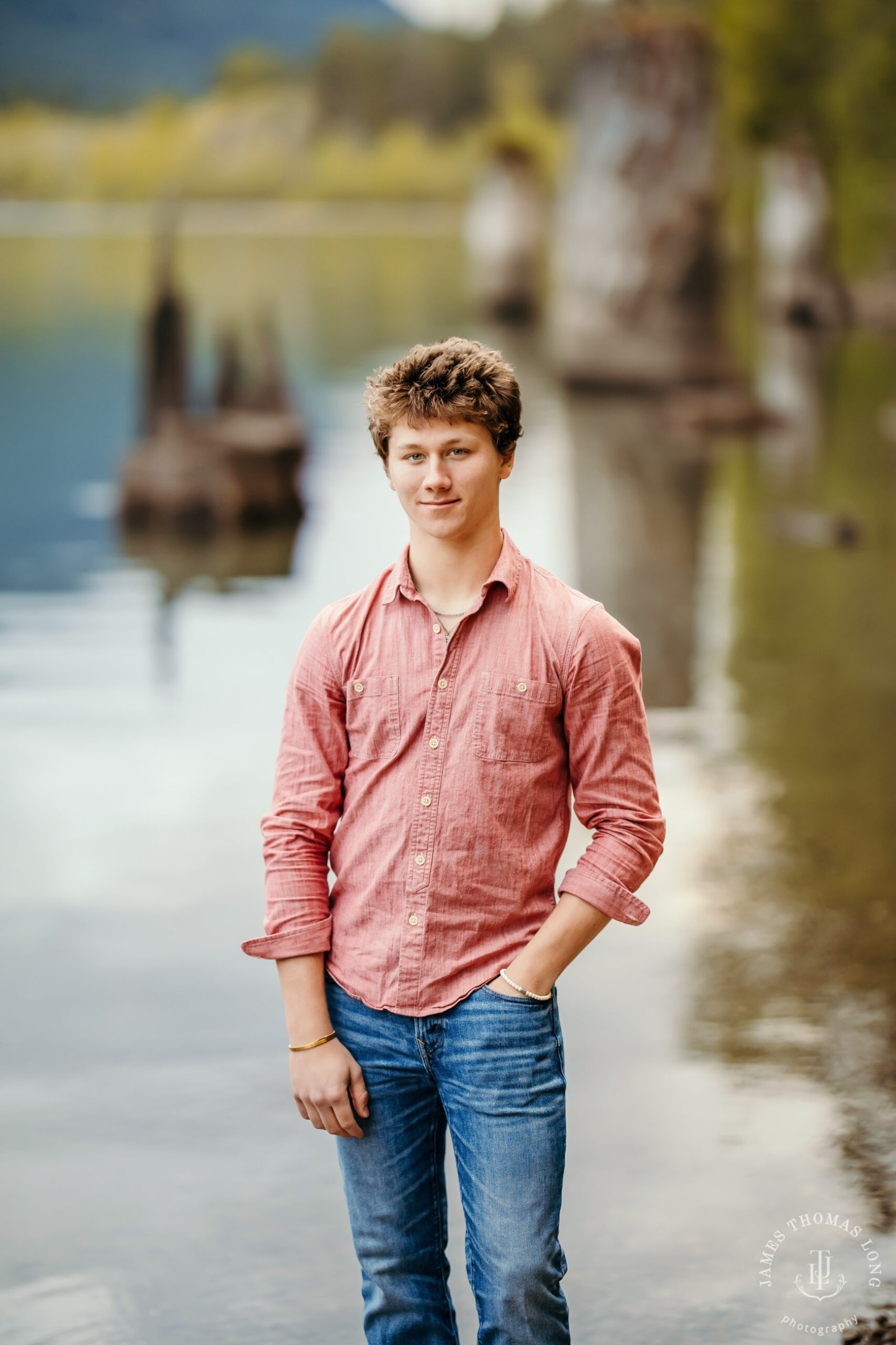 North Bend senior portrait session by Seattle senior portrait photographer James Thomas Long Photography