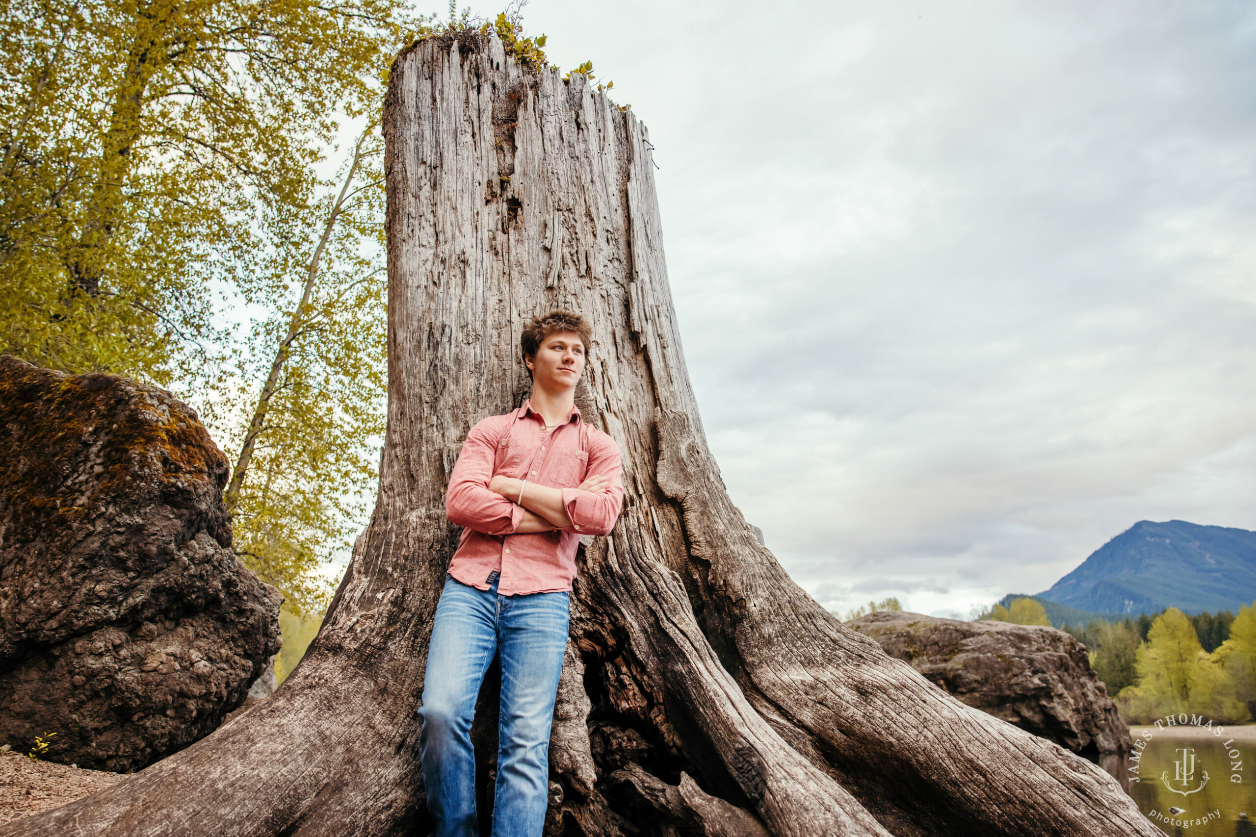 North Bend senior portrait session by Seattle senior portrait photographer James Thomas Long Photography