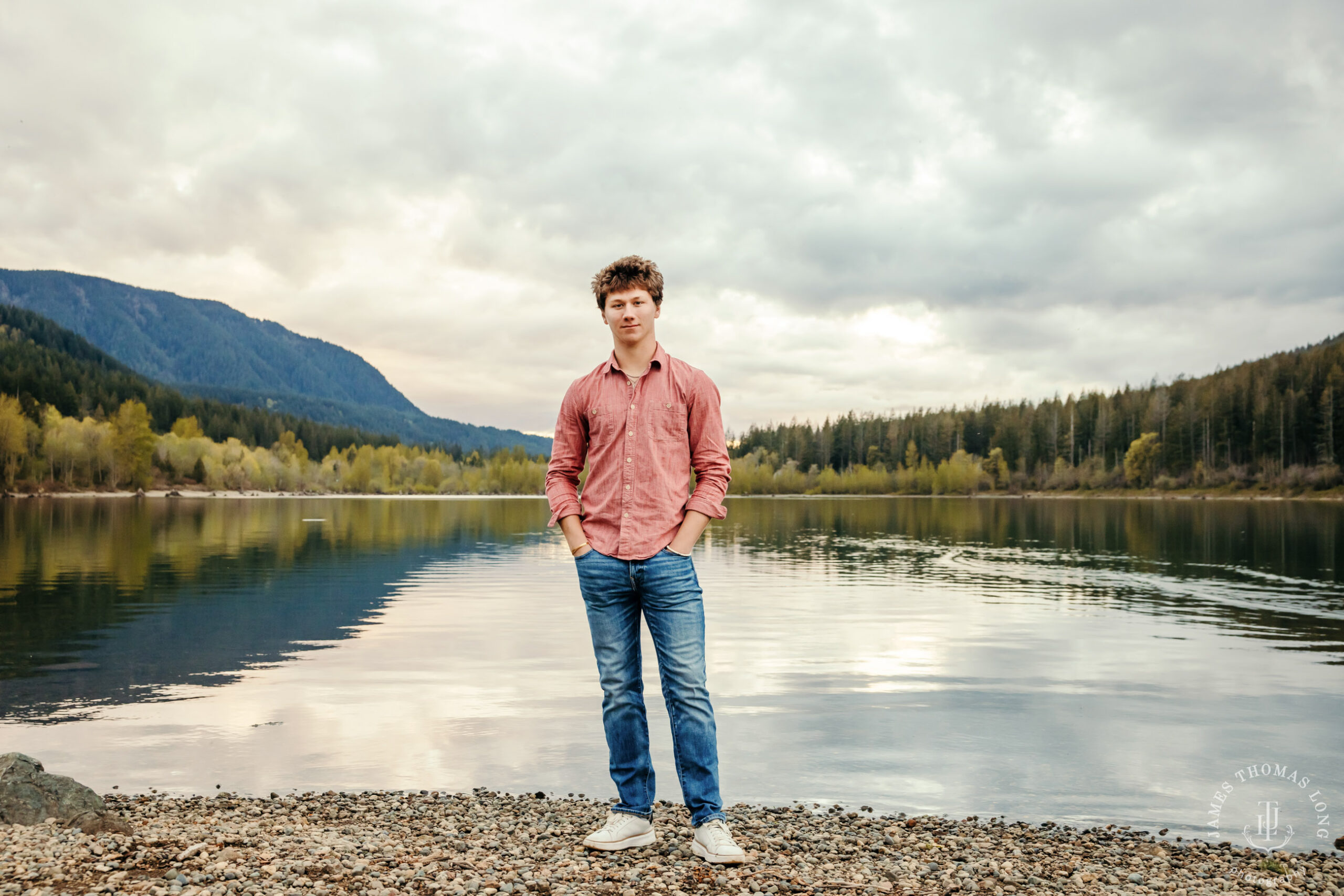 North Bend senior portrait session by Seattle senior portrait photographer James Thomas Long Photography