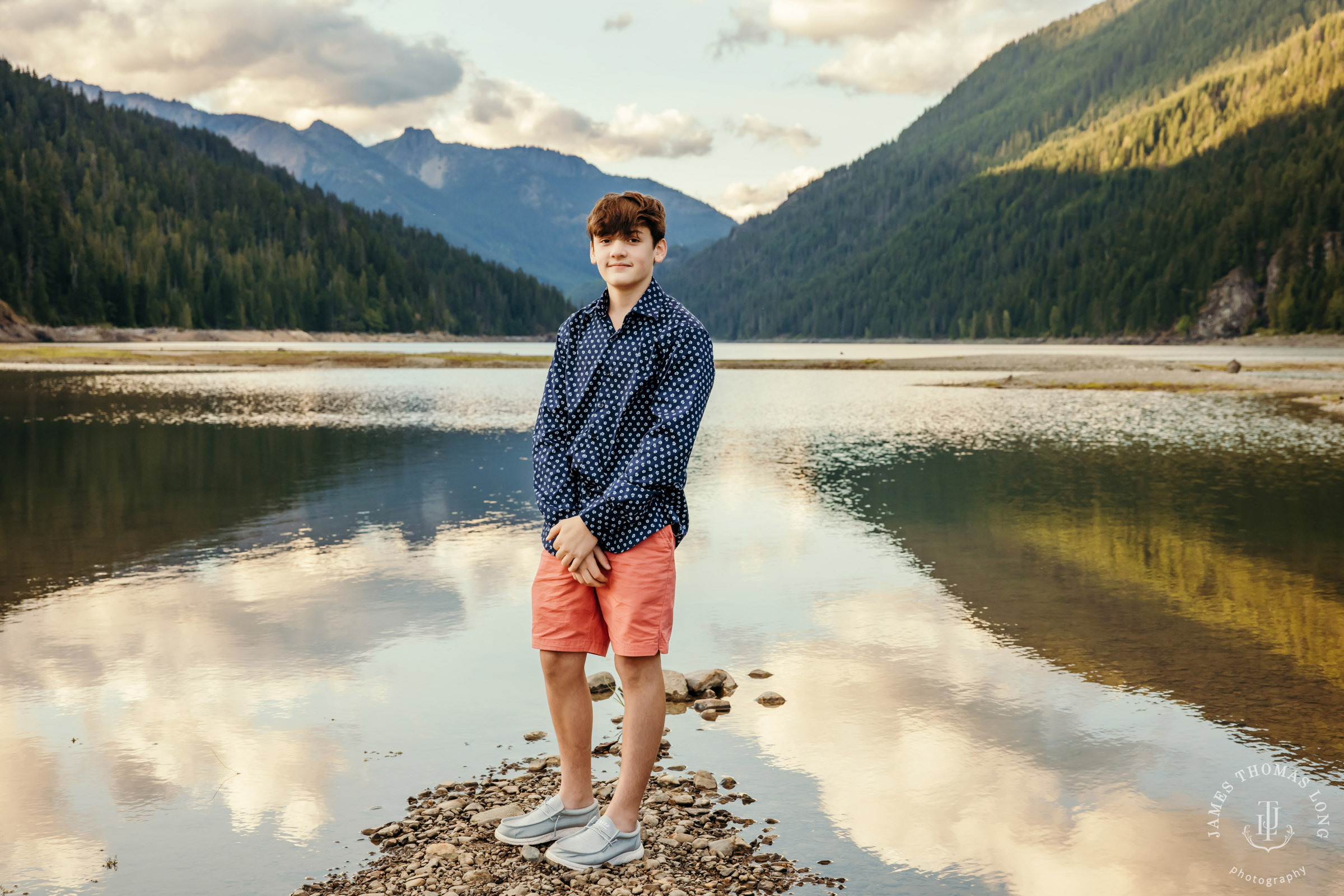 Cascade Mountain adventure family photography session by Seattle family photographer James Thomas Long Photography