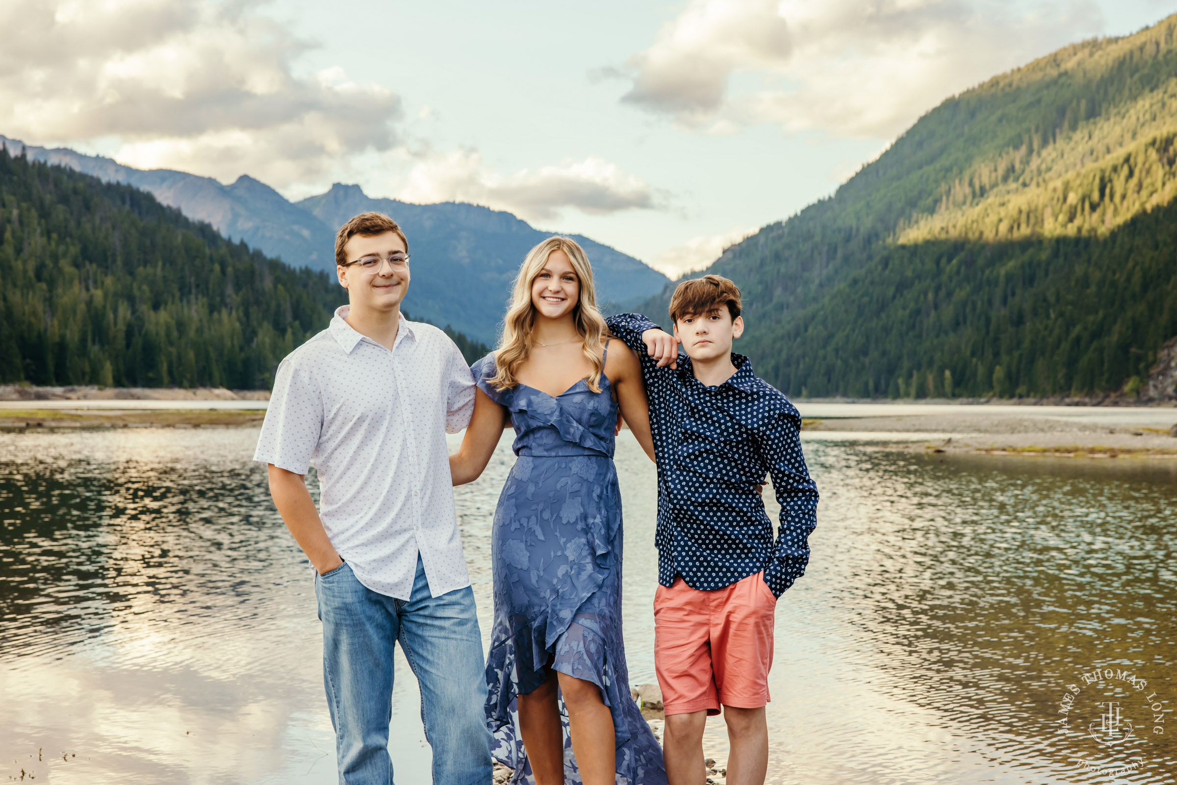 Cascade Mountain adventure family photography session by Seattle family photographer James Thomas Long Photography