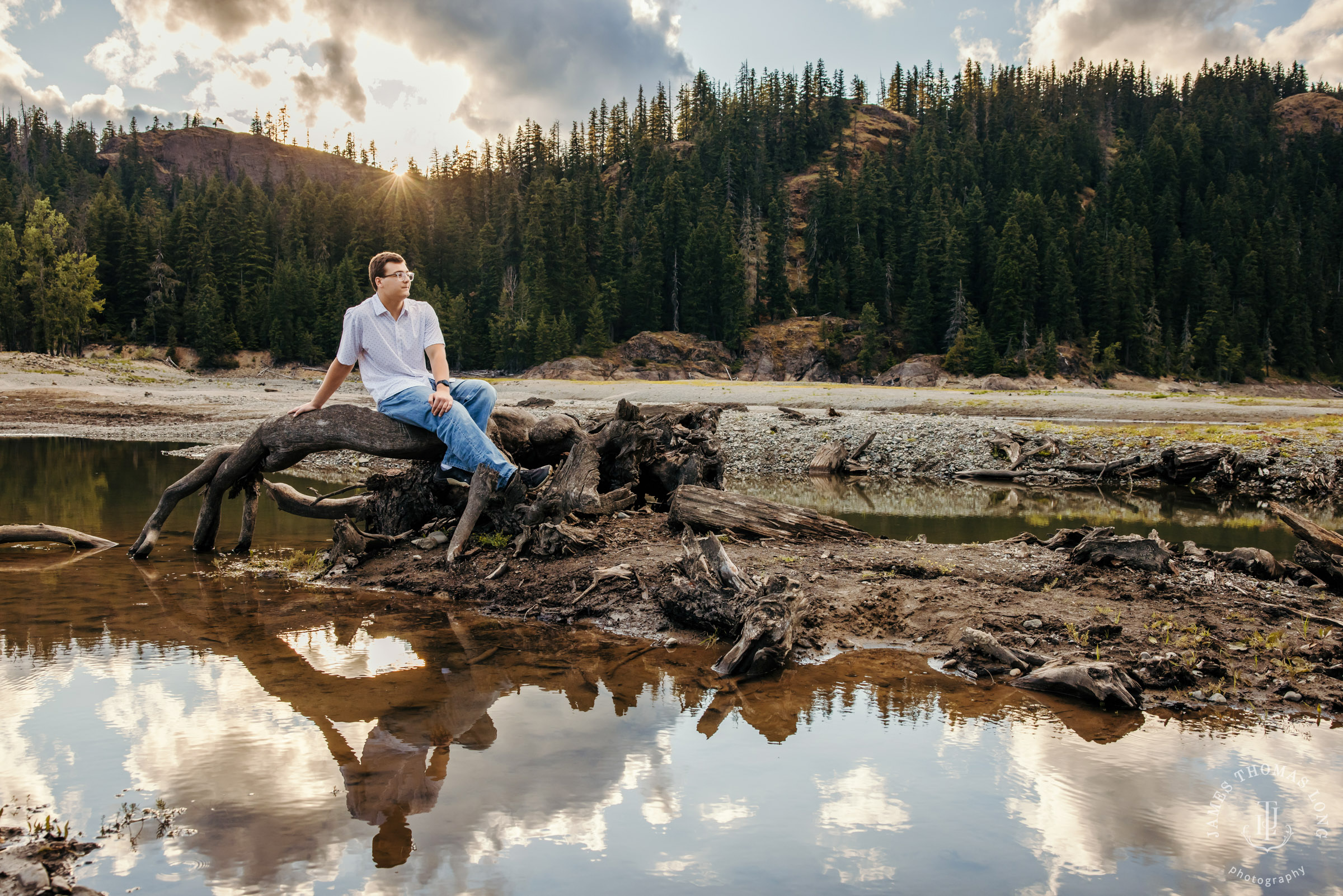 Cascade Mountain adventure family photography session by Seattle family photographer James Thomas Long Photography