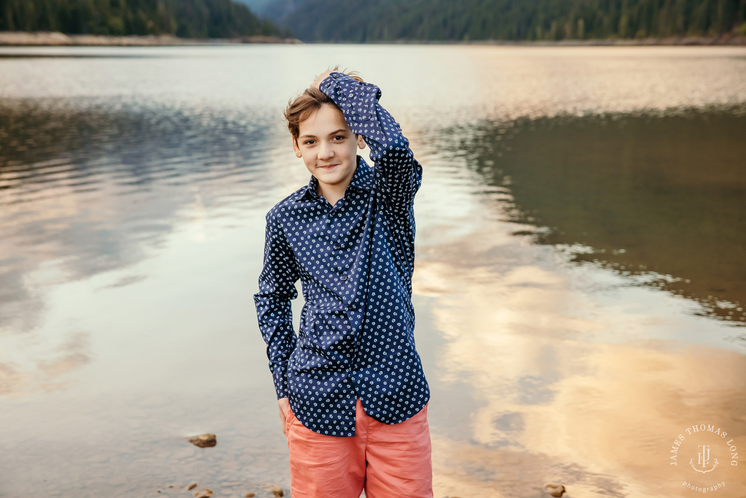 Cascade Mountain adventure family photography session by Seattle family photographer James Thomas Long Photography