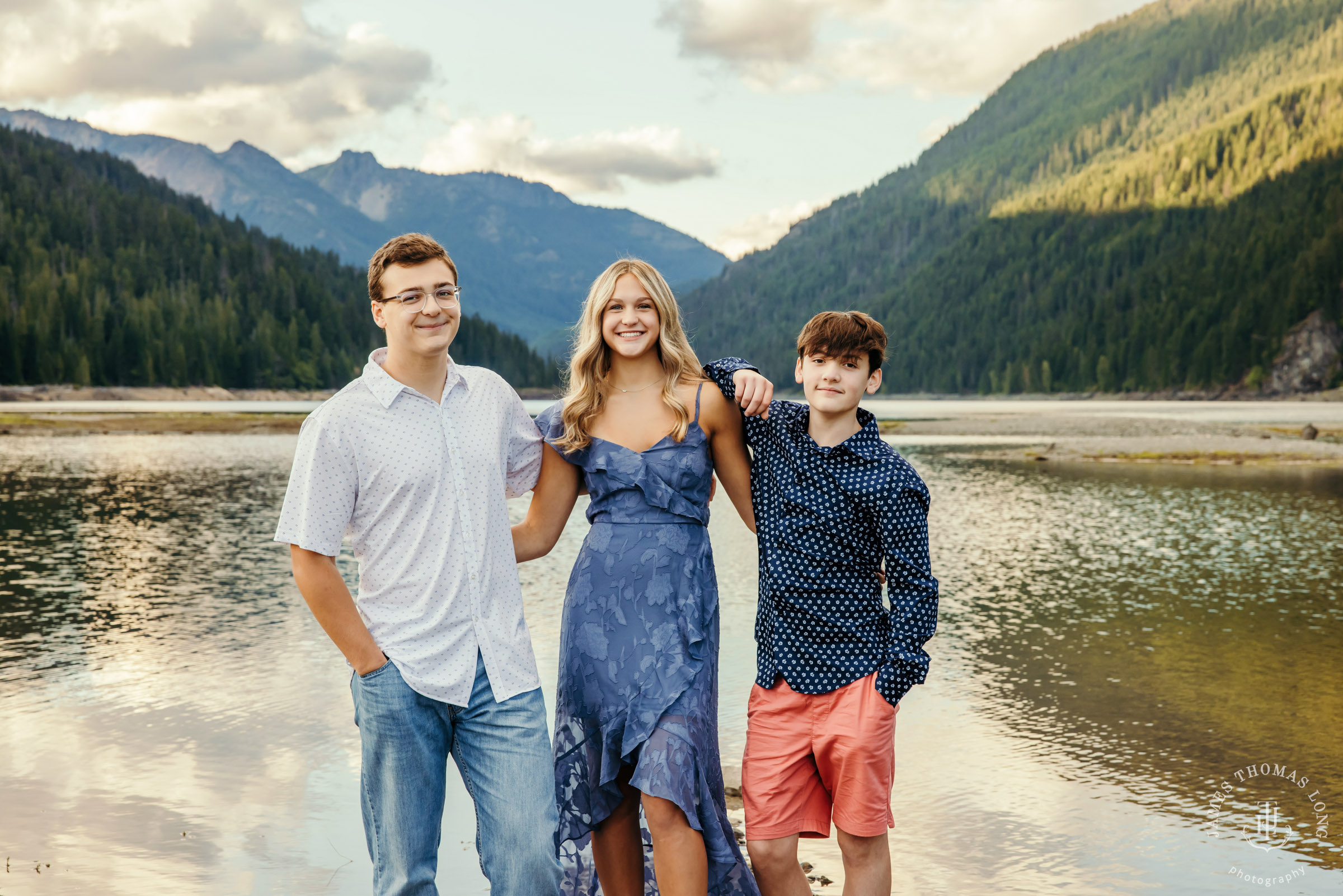 Cascade Mountain adventure family photography session by Seattle family photographer James Thomas Long Photography