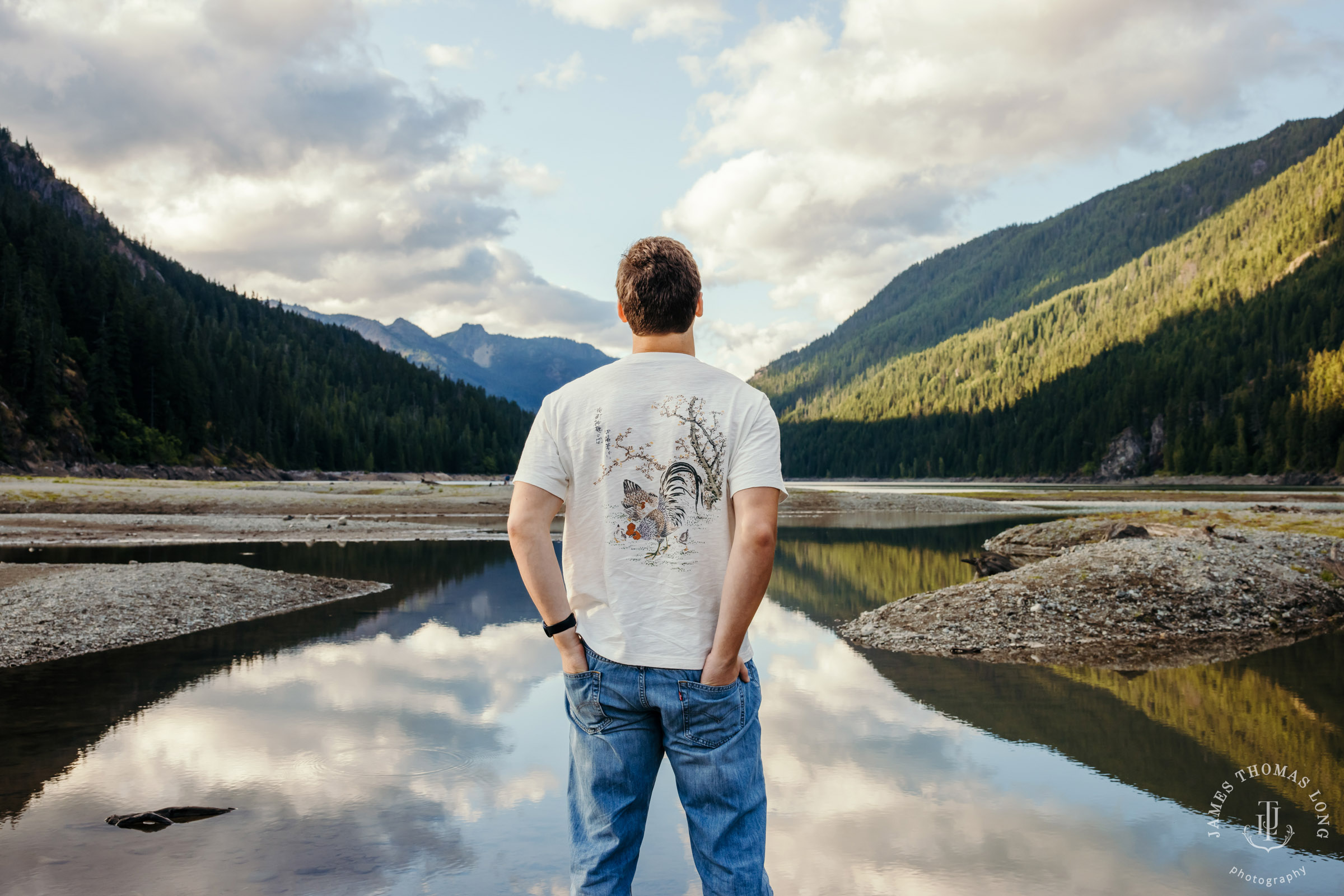 Cascade Mountain adventure family photography session by Seattle family photographer James Thomas Long Photography