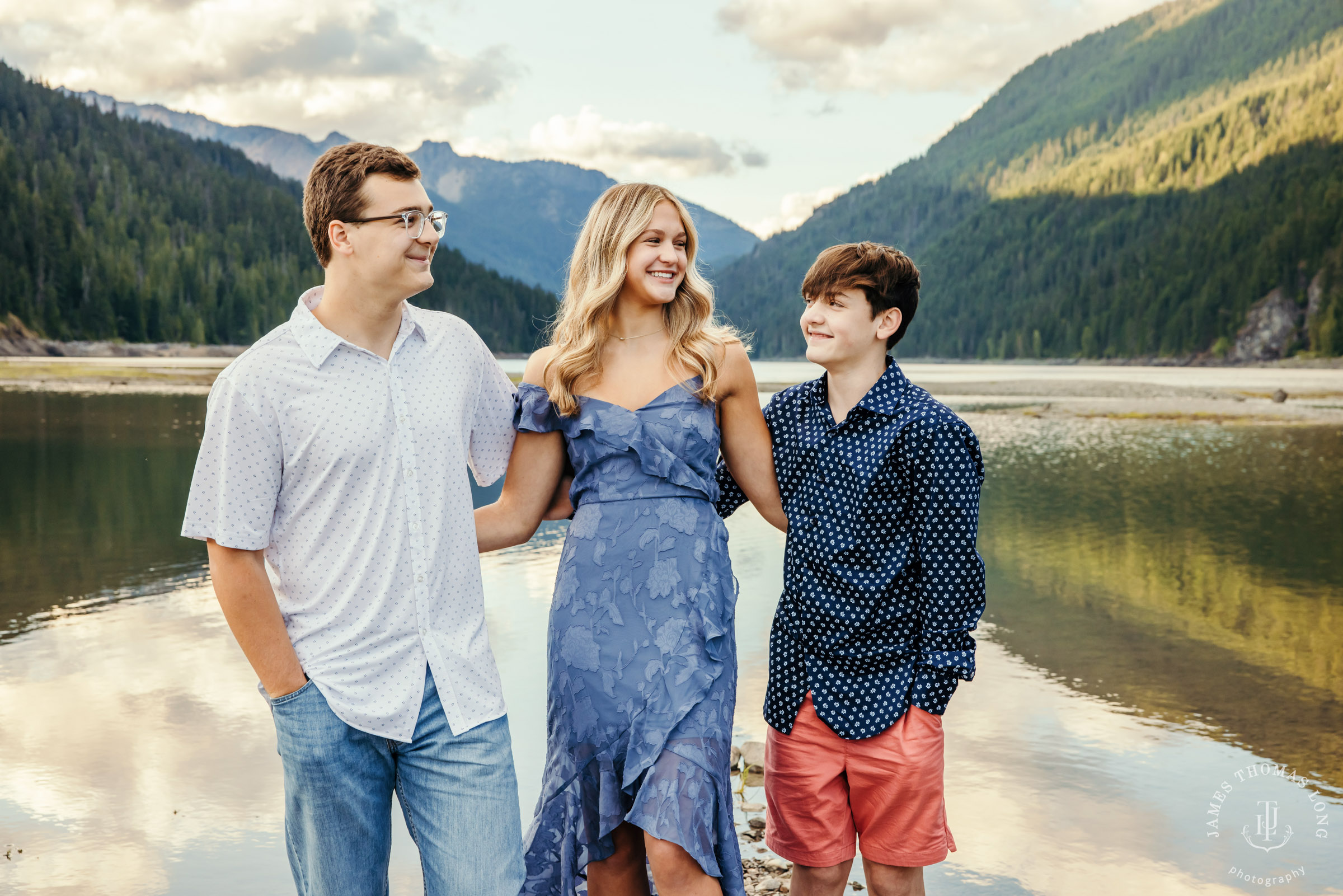 Cascade Mountain adventure family photography session by Seattle family photographer James Thomas Long Photography