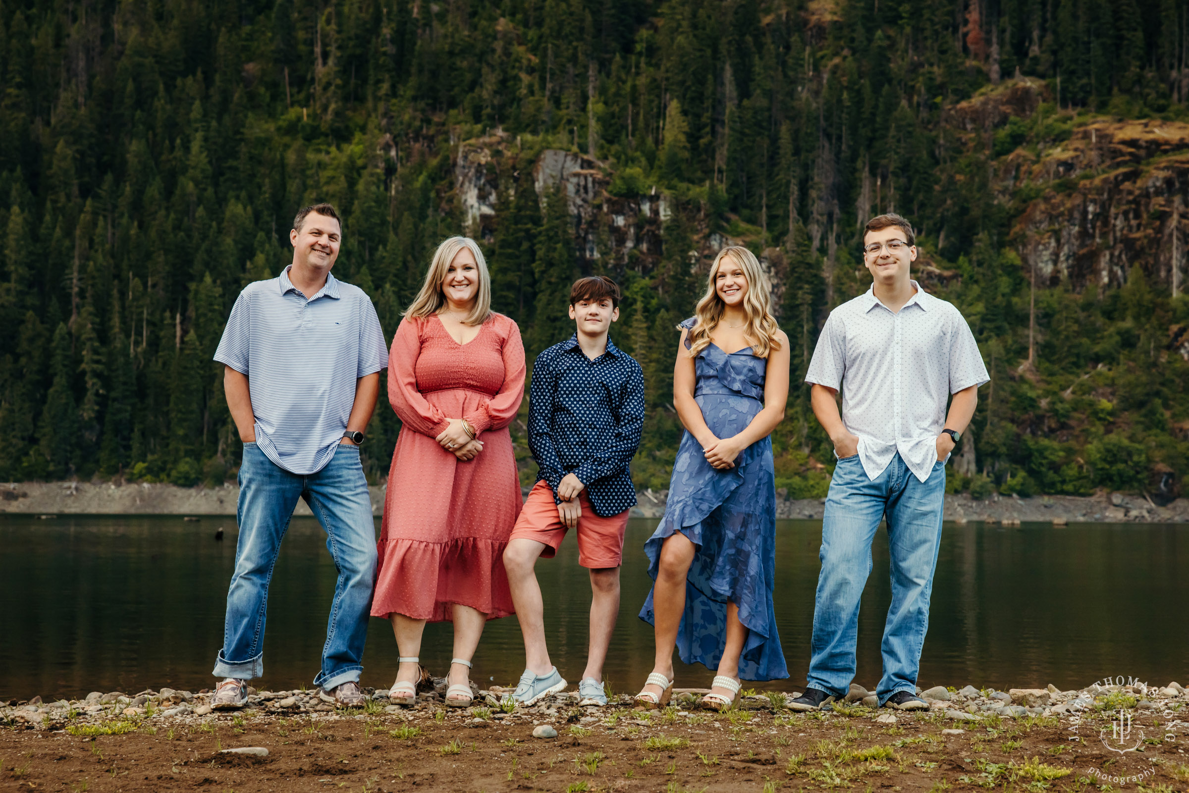 Cascade Mountain adventure family photography session by Seattle family photographer James Thomas Long Photography