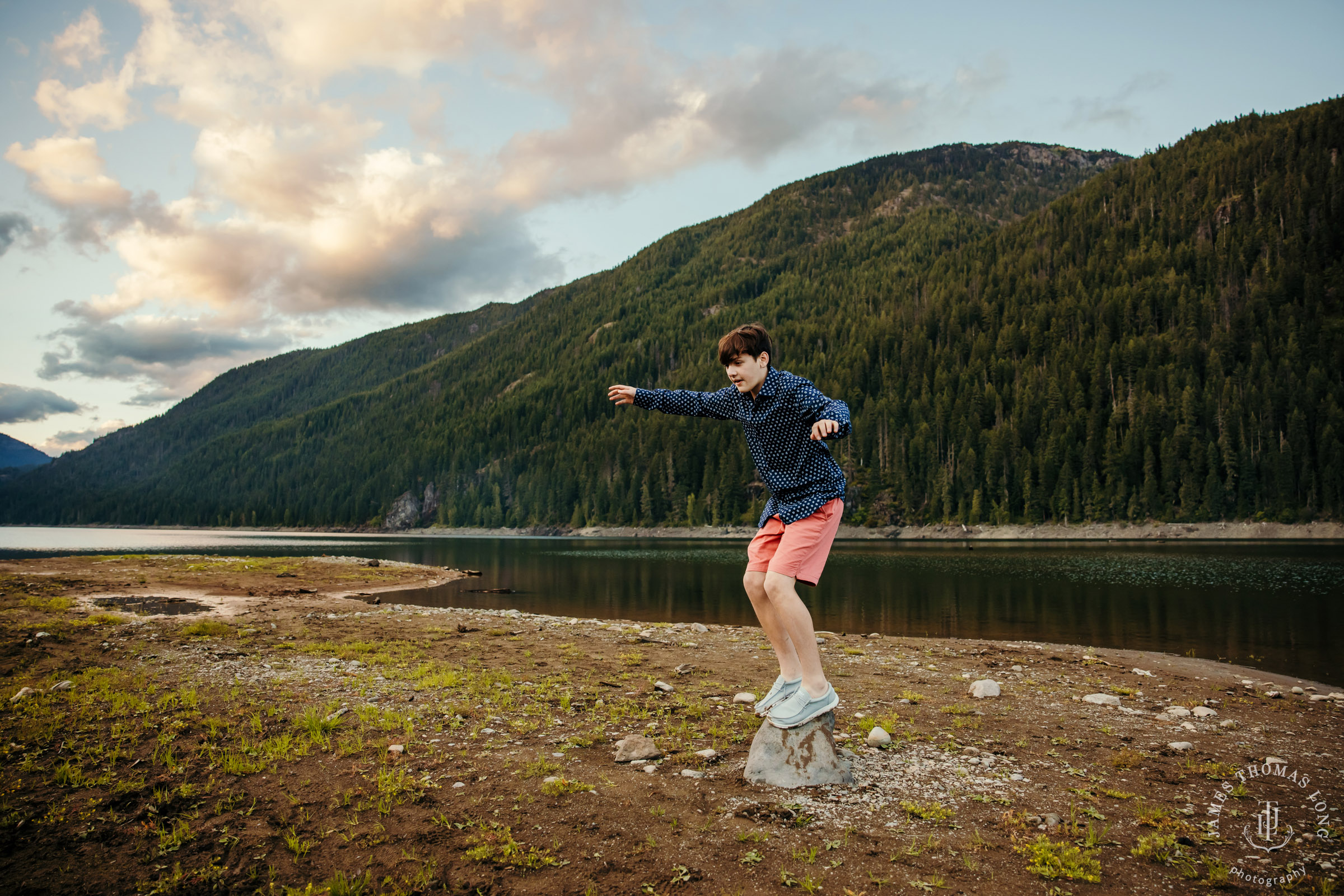 Cascade Mountain adventure family photography session by Seattle family photographer James Thomas Long Photography