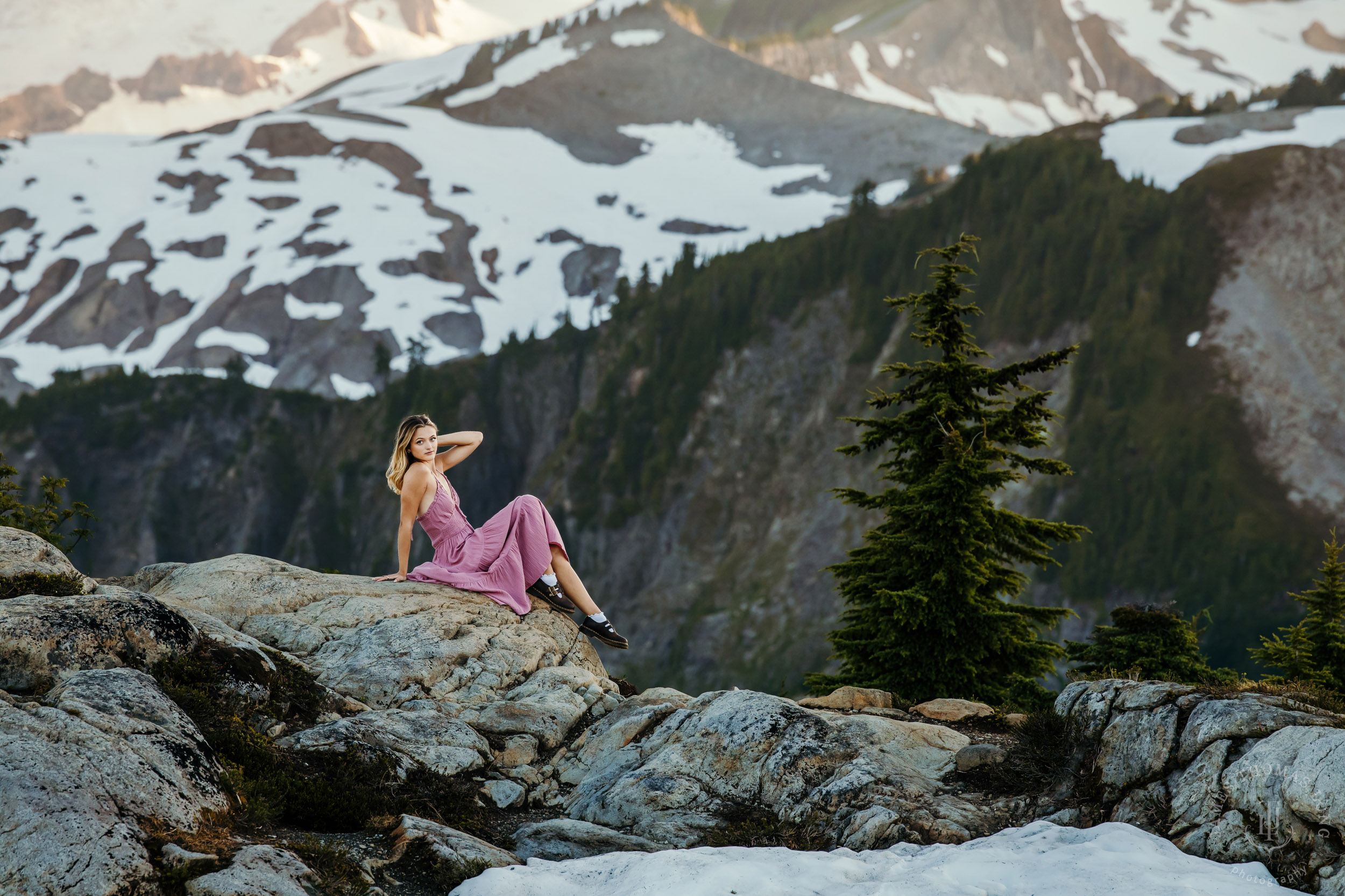 Mount Baker adventure senior portrait session by Seattle senior portrait photographer James Thomas Long Photography