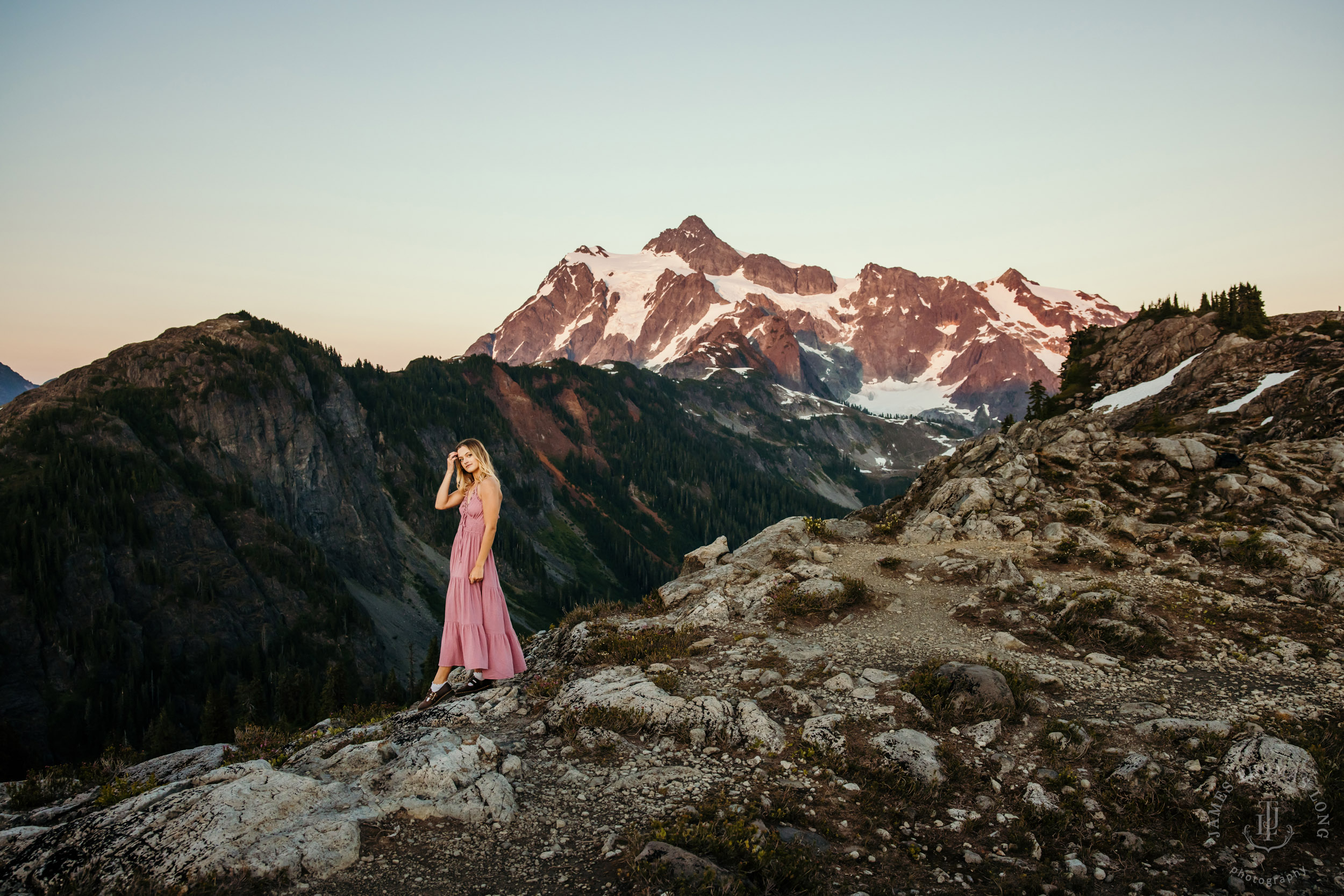 Mount Baker adventure senior portrait session by Seattle senior portrait photographer James Thomas Long Photography