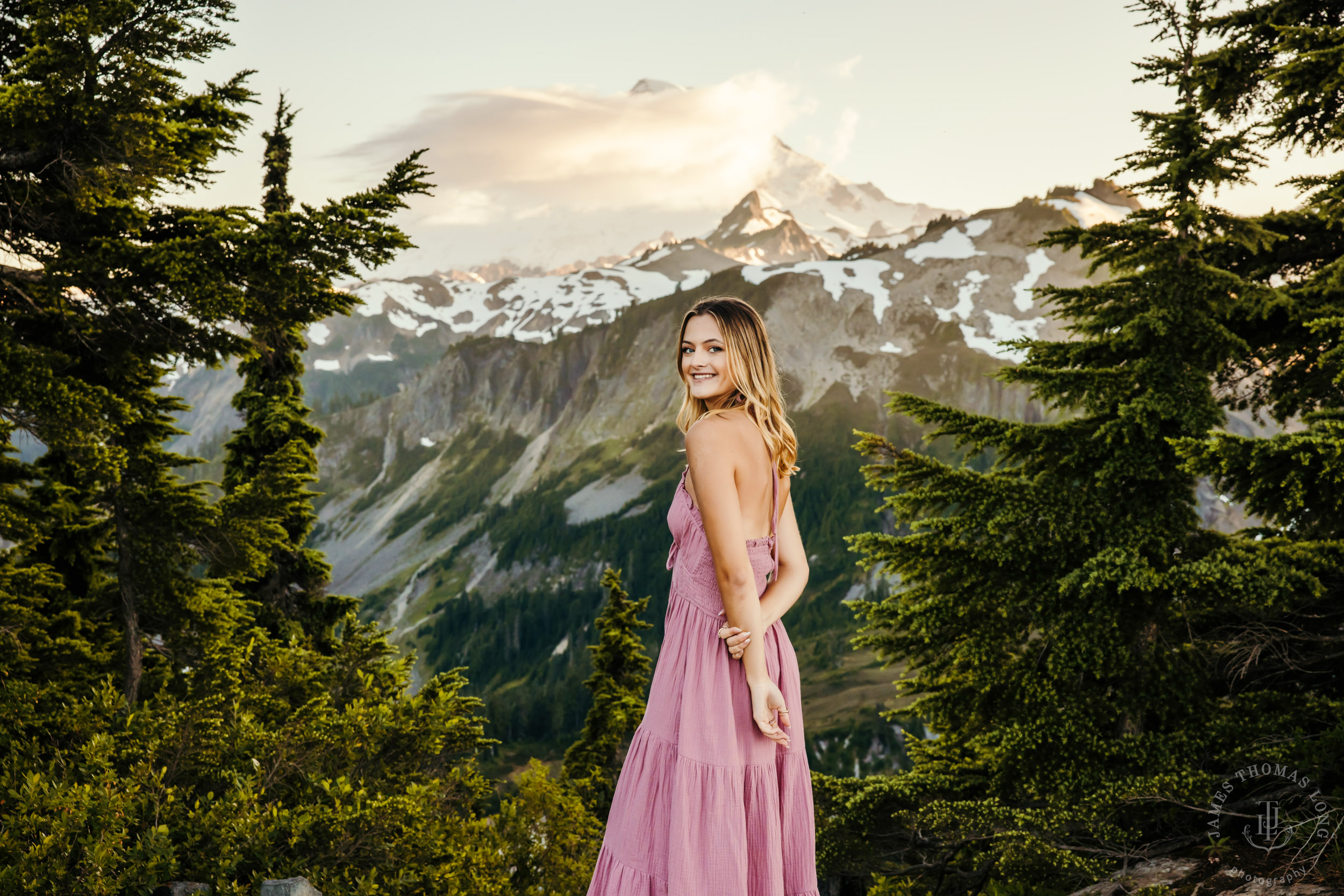 Mount Baker adventure senior portrait session by Seattle senior portrait photographer James Thomas Long Photography