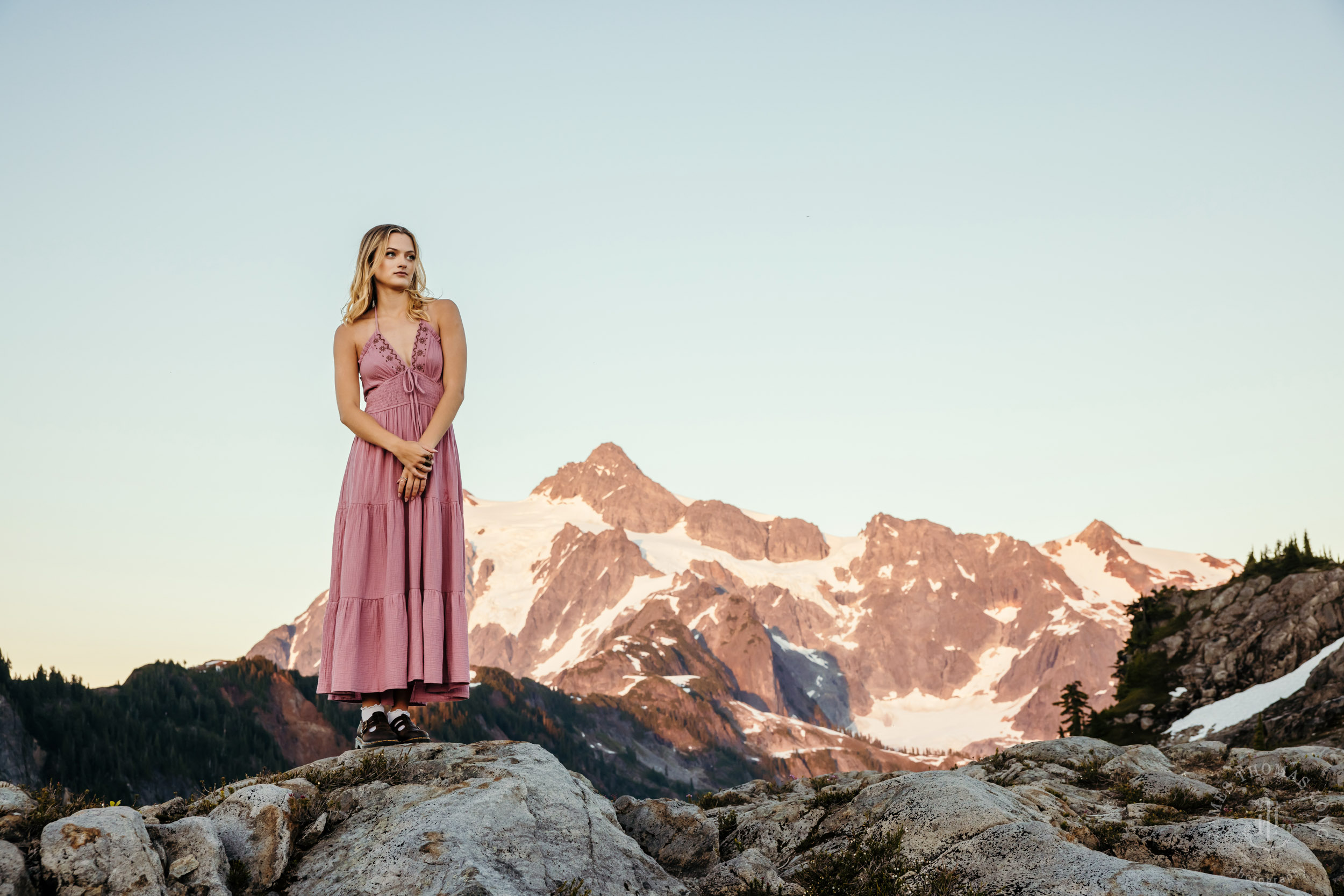 Mount Baker adventure senior portrait session by Seattle senior portrait photographer James Thomas Long Photography