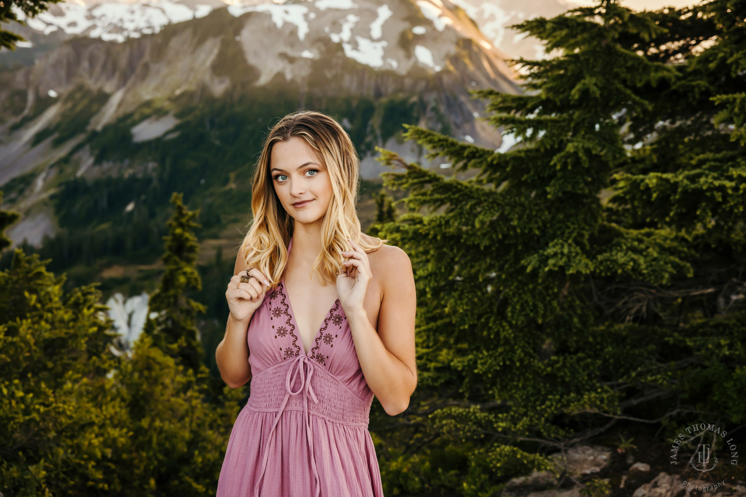 Mount Baker adventure senior portrait session by Seattle senior portrait photographer James Thomas Long Photography