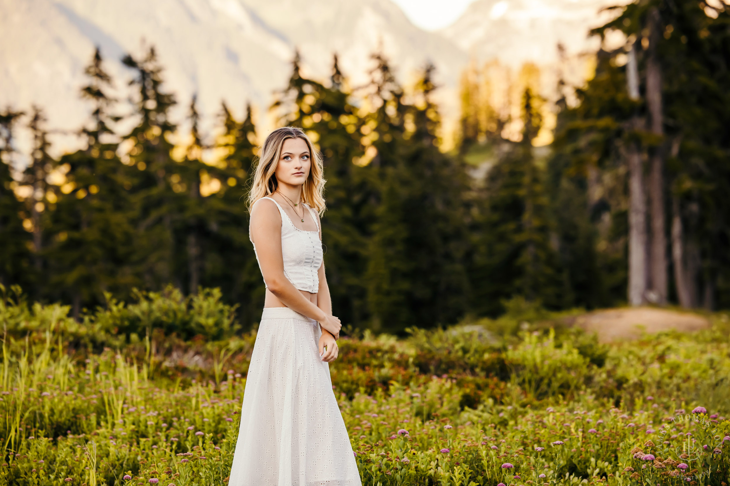 Mount Baker adventure senior portrait session by Seattle senior portrait photographer James Thomas Long Photography