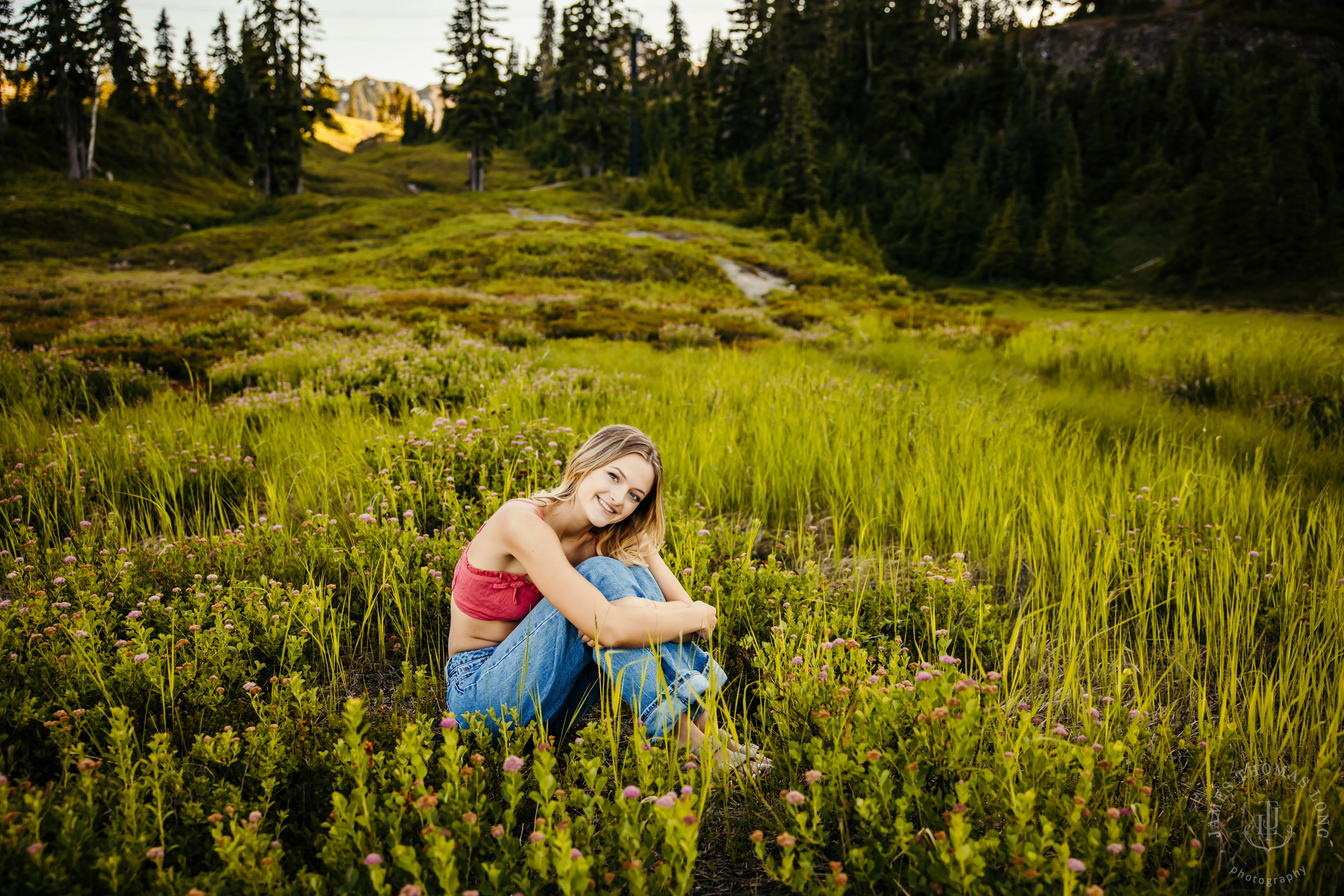 Mount Baker adventure senior portrait session by Seattle senior portrait photographer James Thomas Long Photography