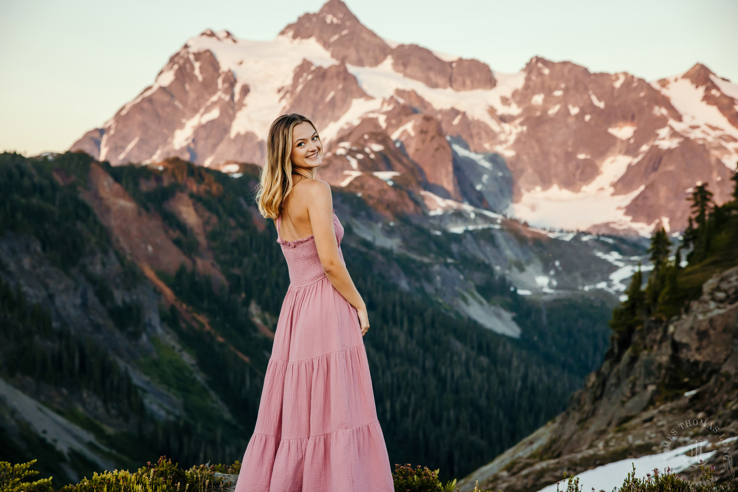 Mount Baker adventure senior portrait session by Seattle senior portrait photographer James Thomas Long Photography