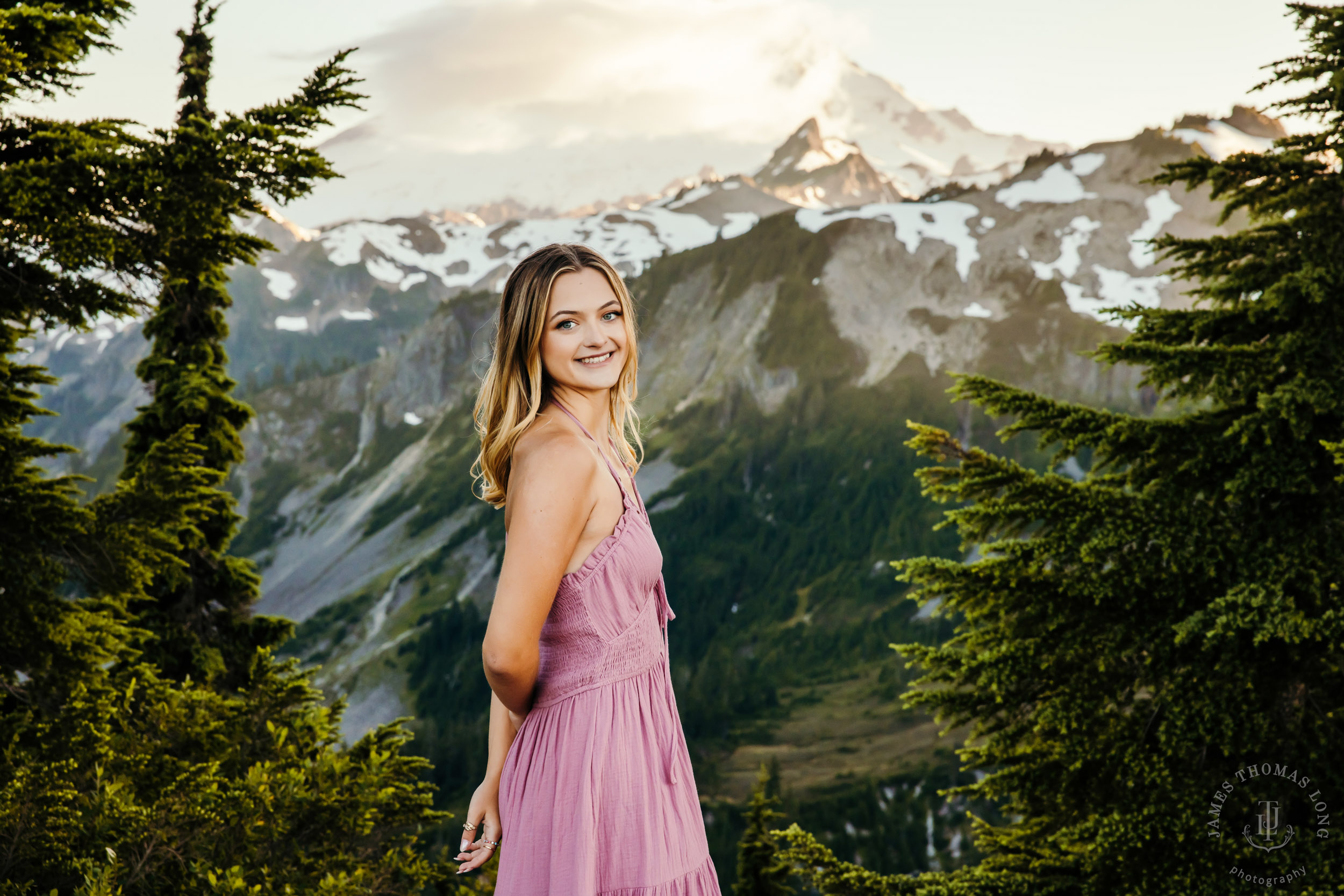 Mount Baker adventure senior portrait session by Seattle senior portrait photographer James Thomas Long Photography