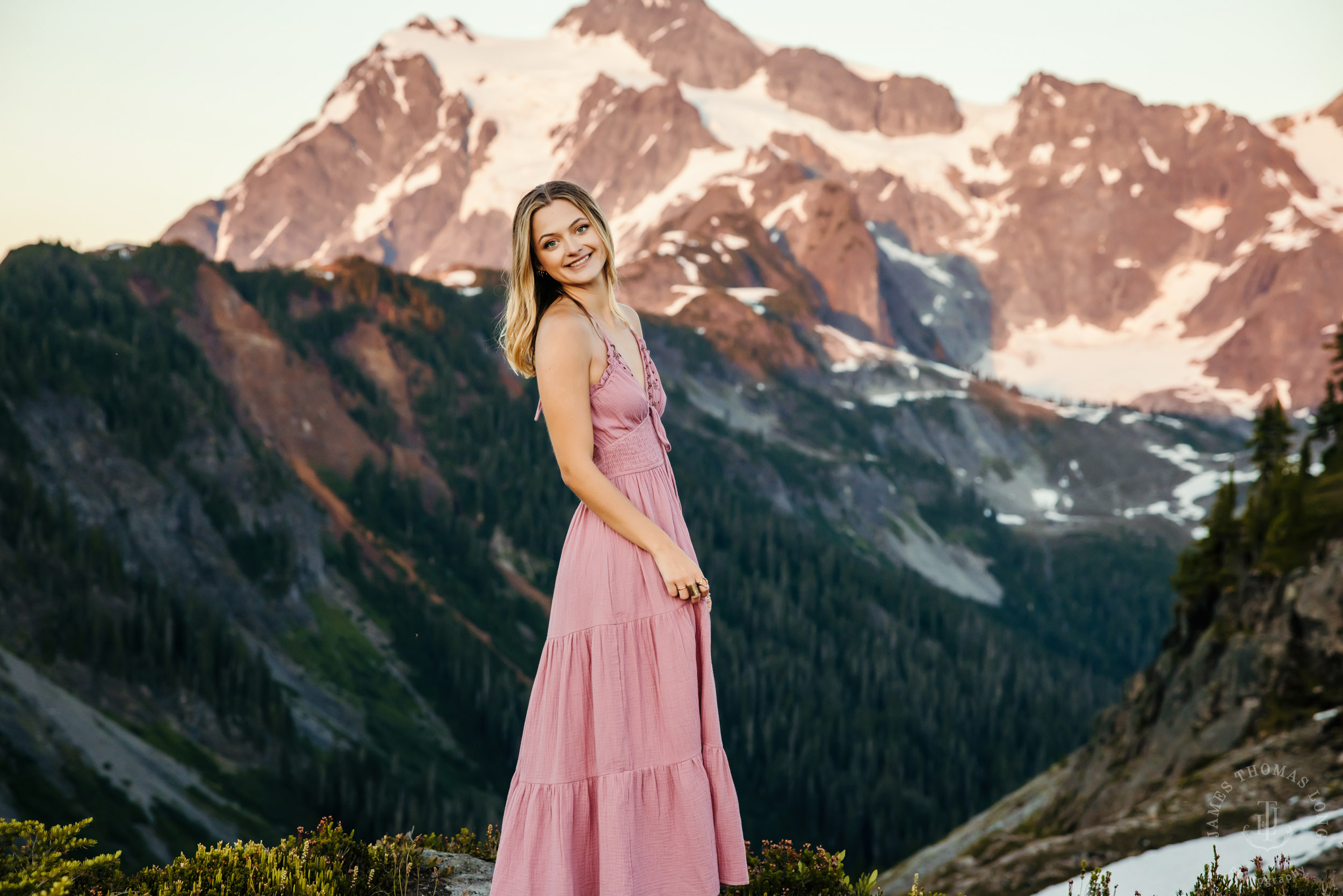 Mount Baker adventure senior portrait session by Seattle senior portrait photographer James Thomas Long Photography