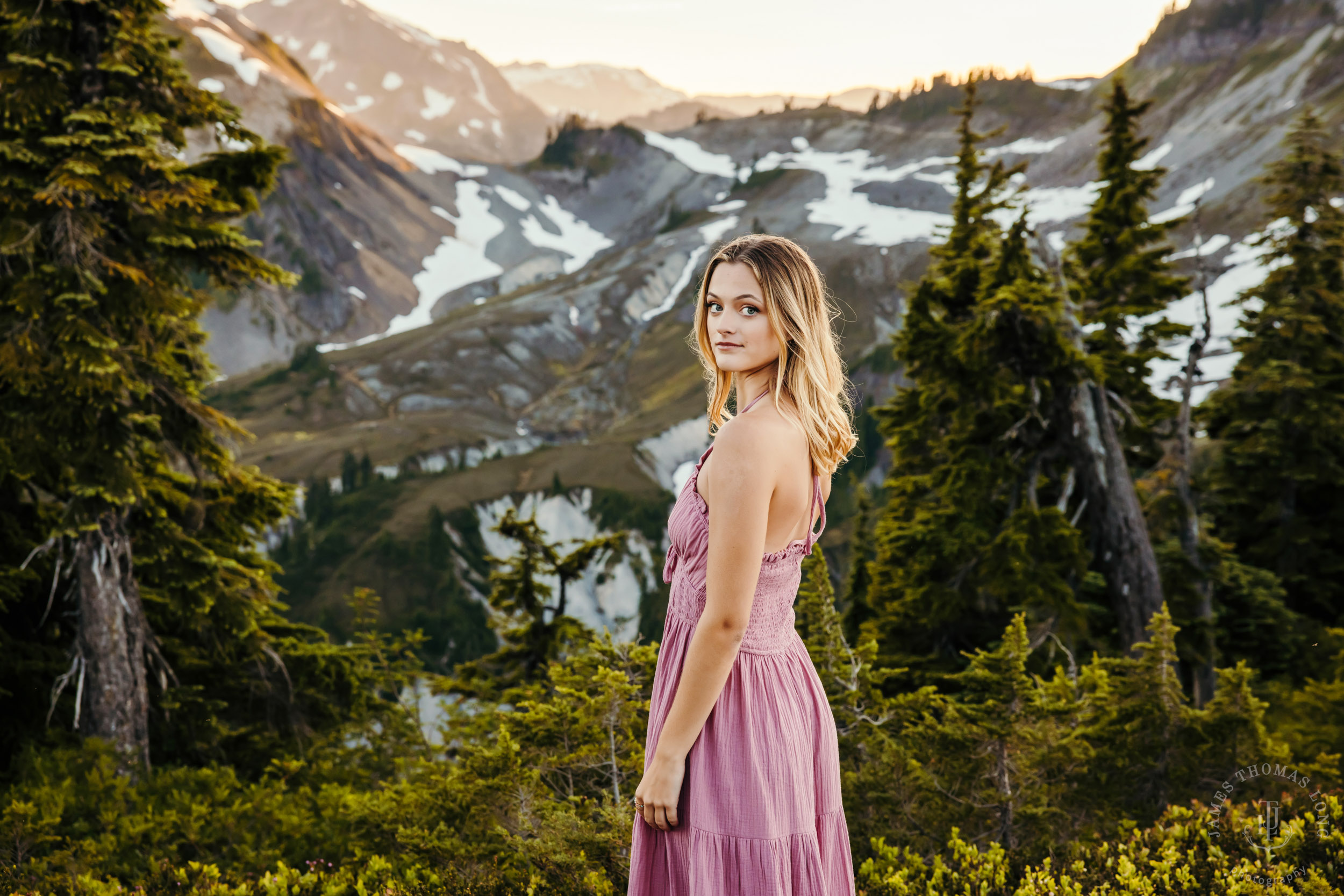 Mount Baker adventure senior portrait session by Seattle senior portrait photographer James Thomas Long Photography