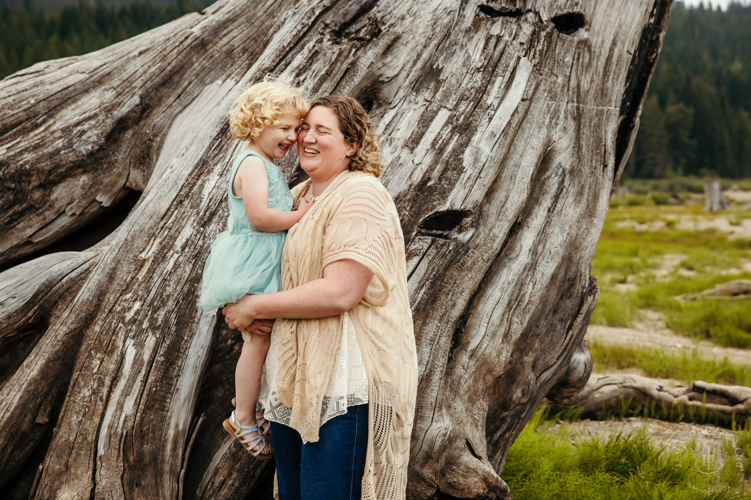 Cascade Mountain adventure family photography session by Snoqualmie family photographer James Thomas Long Photography