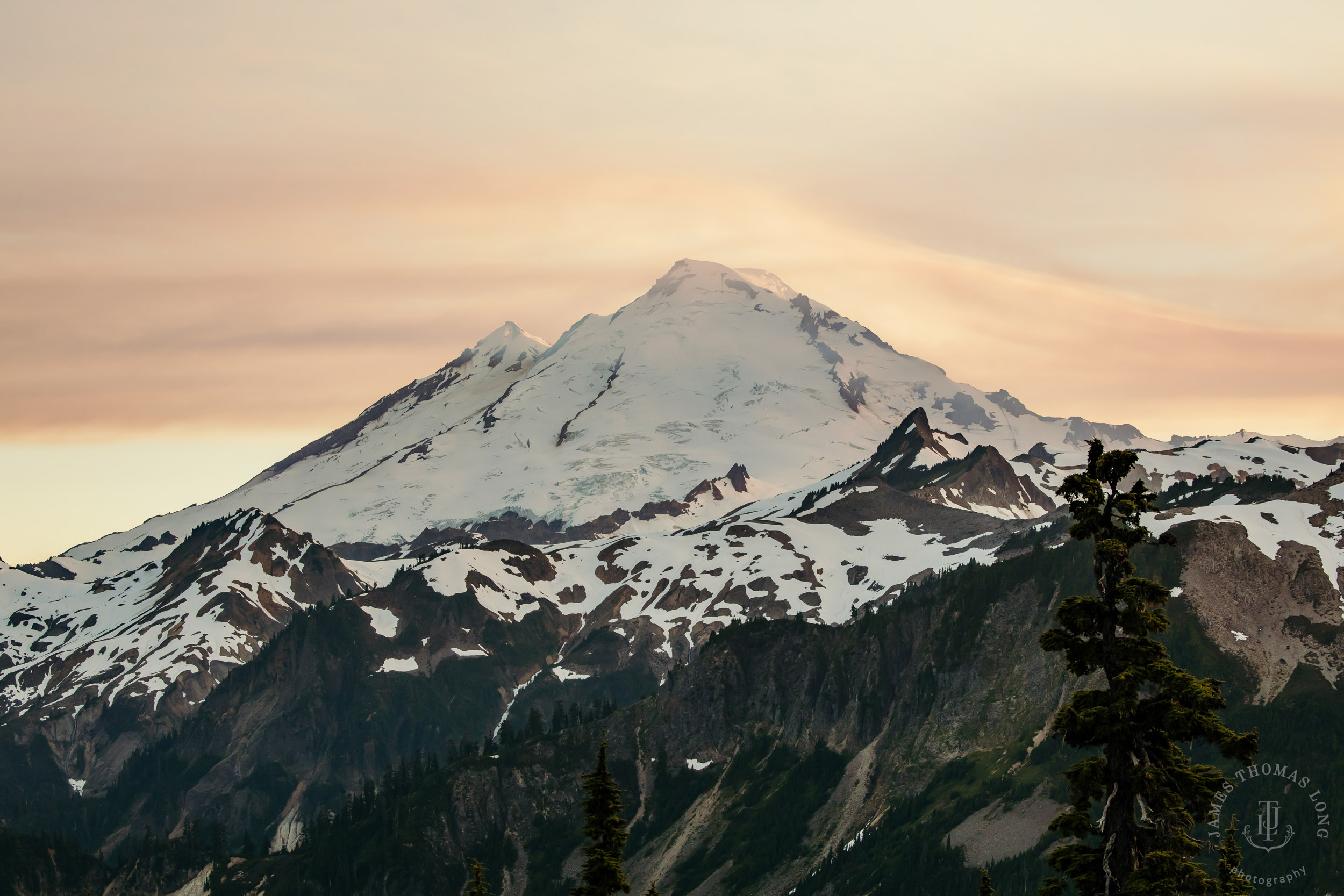 Mt Baker North Cascades adventure engagement by Seattle adventure elopement photographer James Thomas Long Photography