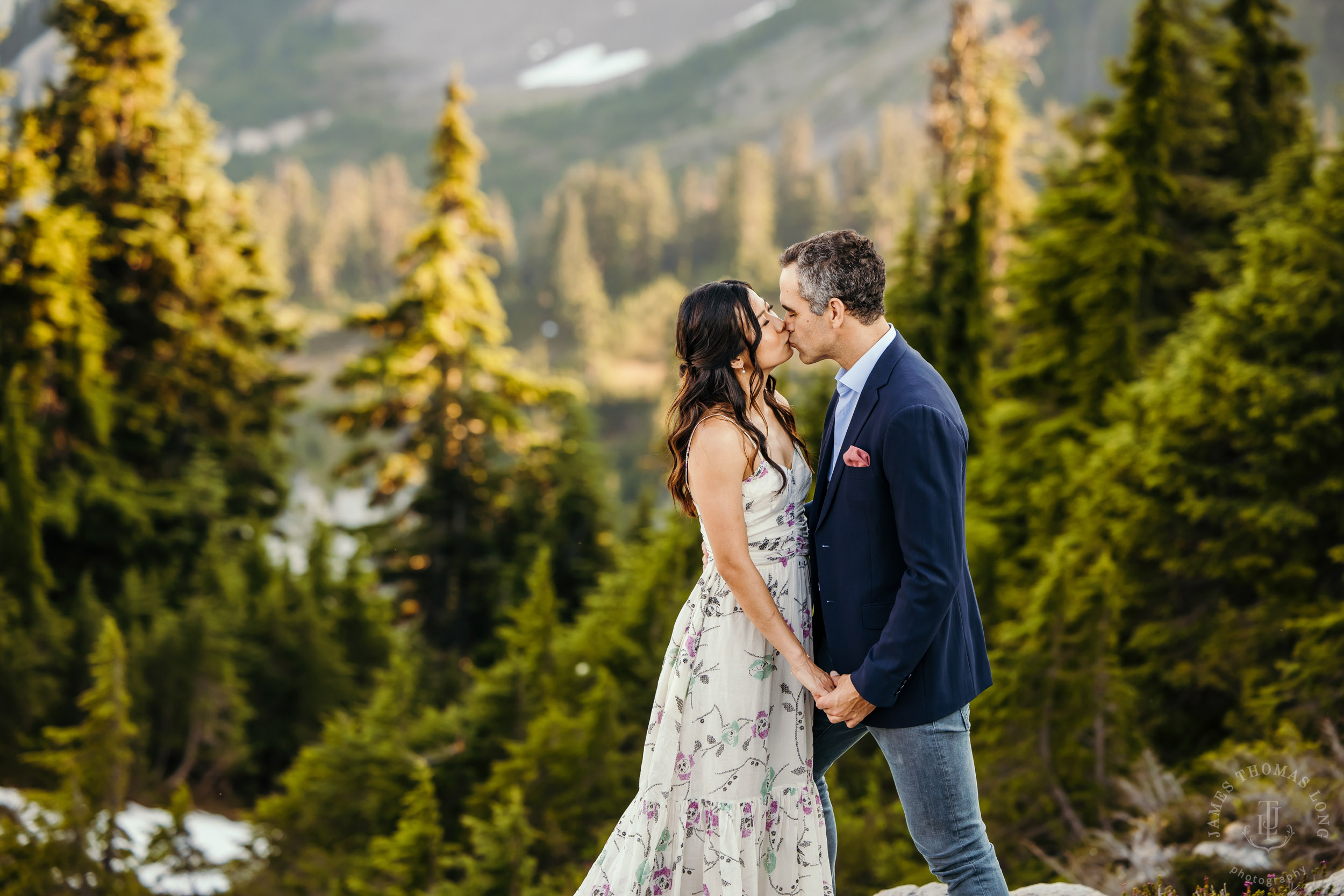 Mt Baker North Cascades adventure engagement by Seattle adventure elopement photographer James Thomas Long Photography