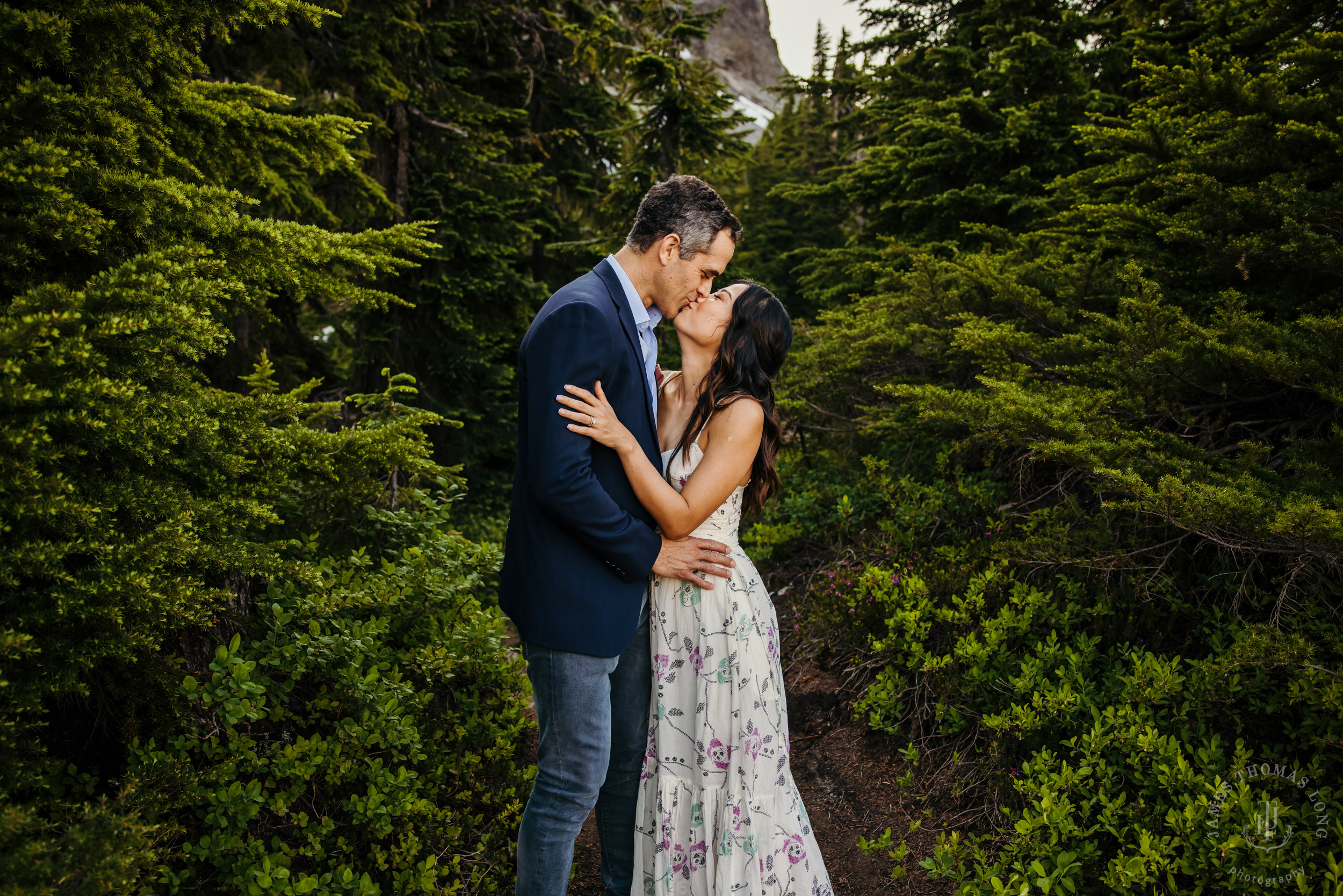 Mt Baker North Cascades adventure engagement by Seattle adventure elopement photographer James Thomas Long Photography