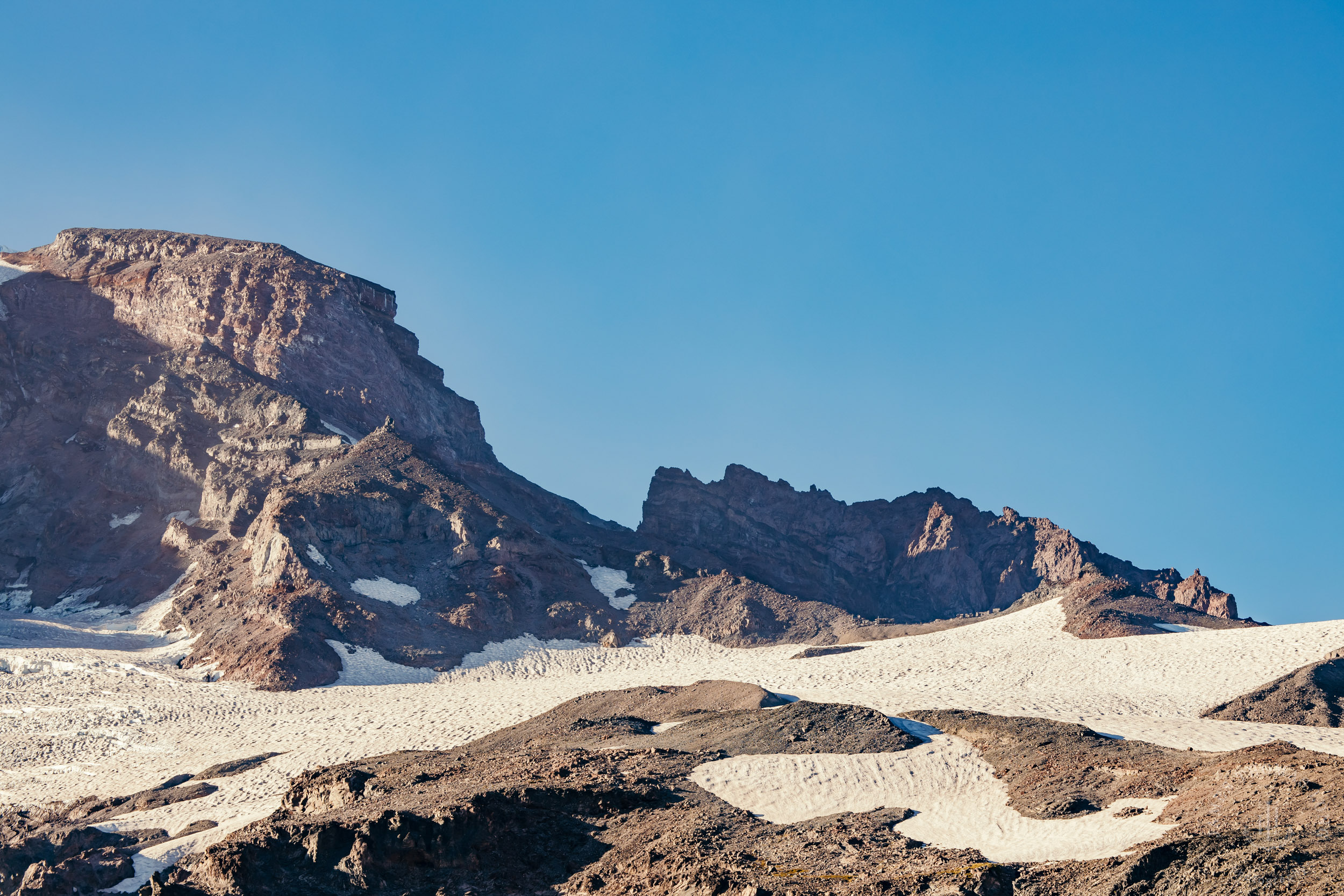 Mount Rainier adventure engagement session by Seattle adventure elopement photographer James Thomas Long Photography